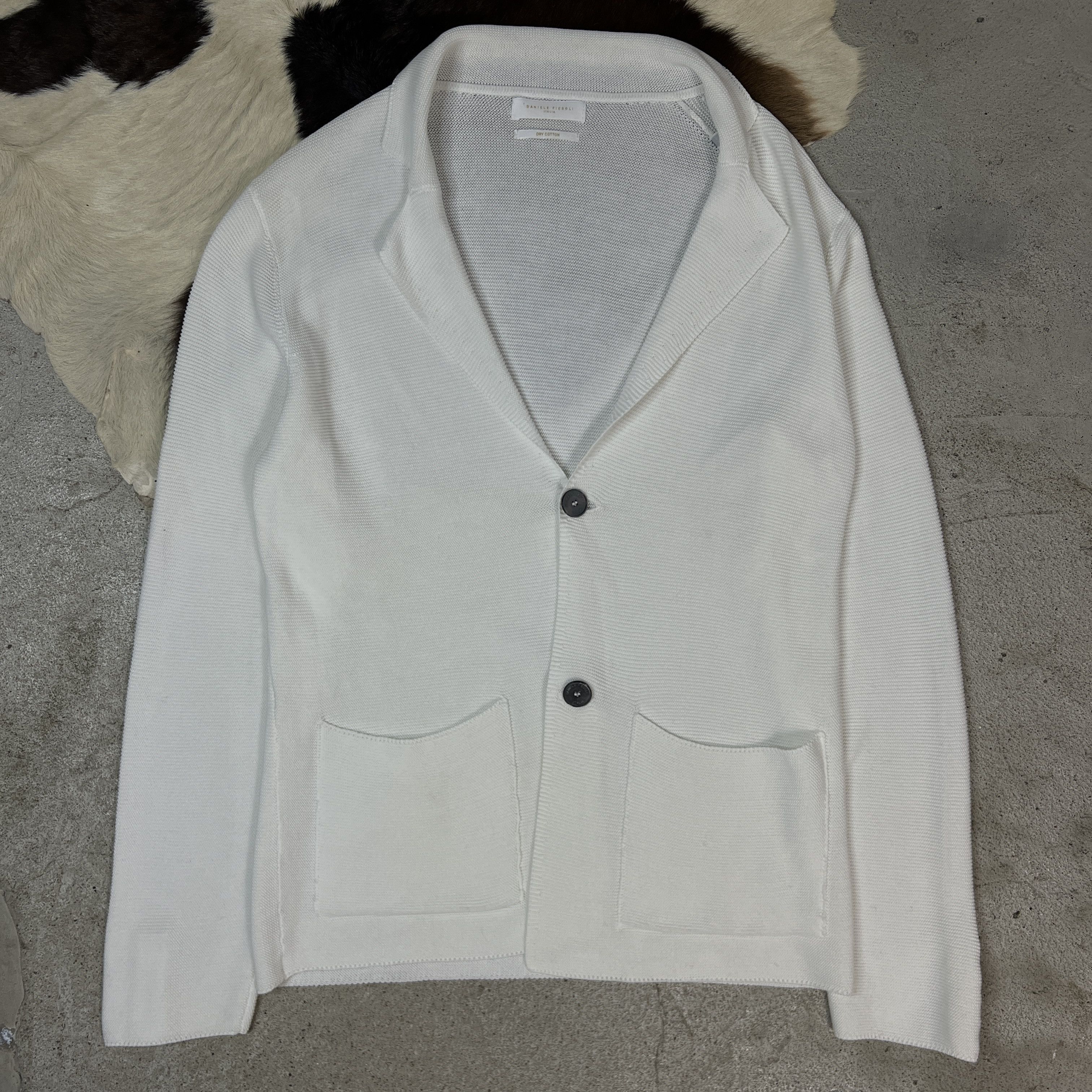 Daniele Fiesoli × Vintage Sweater jacket by Daniele Fiesoli Size M / US 6-8 / IT 42-44 - 1 Thumbnail