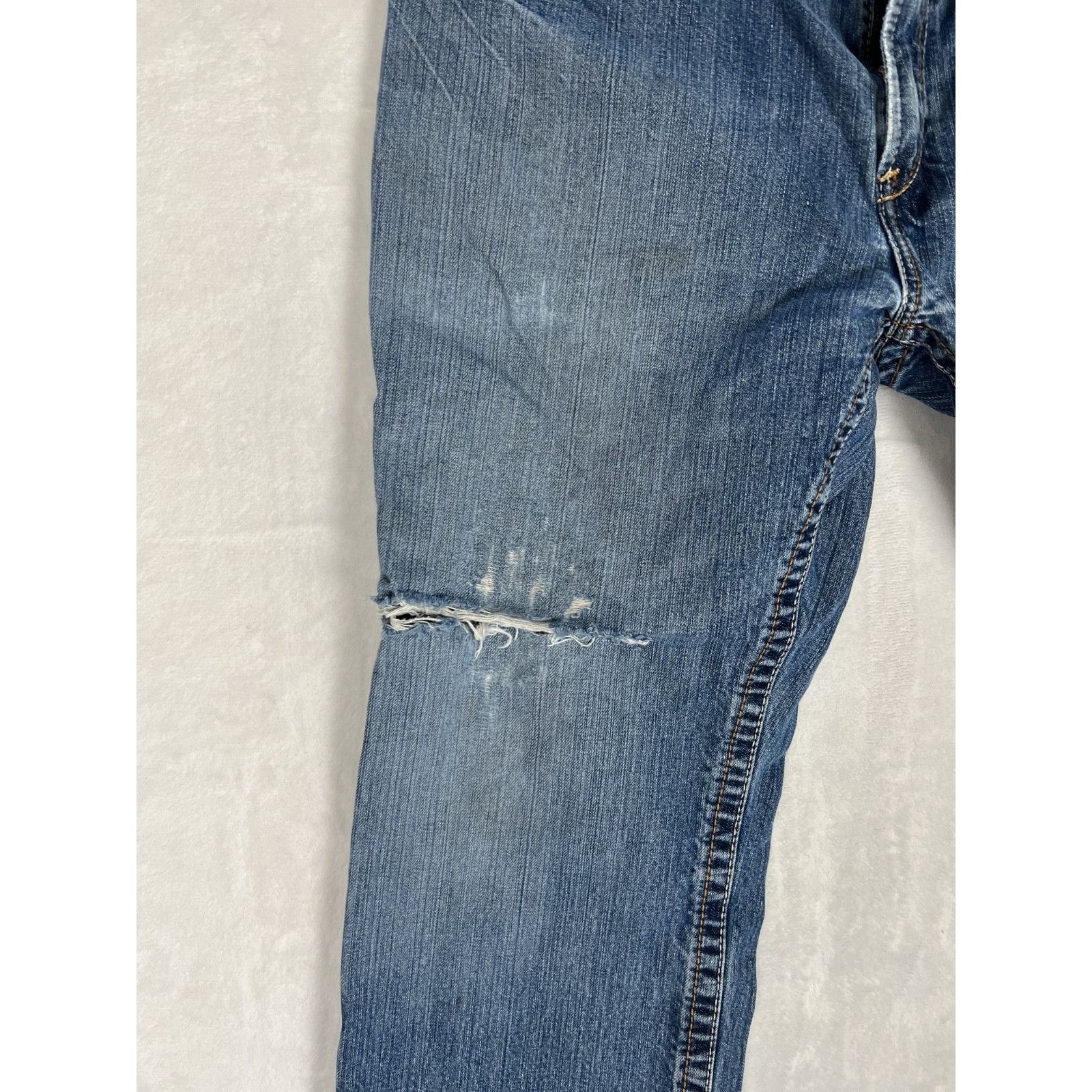 Ariat Ariat FR M4 Jeans Mens 36x32 Blue Low Rise Boot Flame Resist Size US 36 / EU 52 - 2 Thumbnail