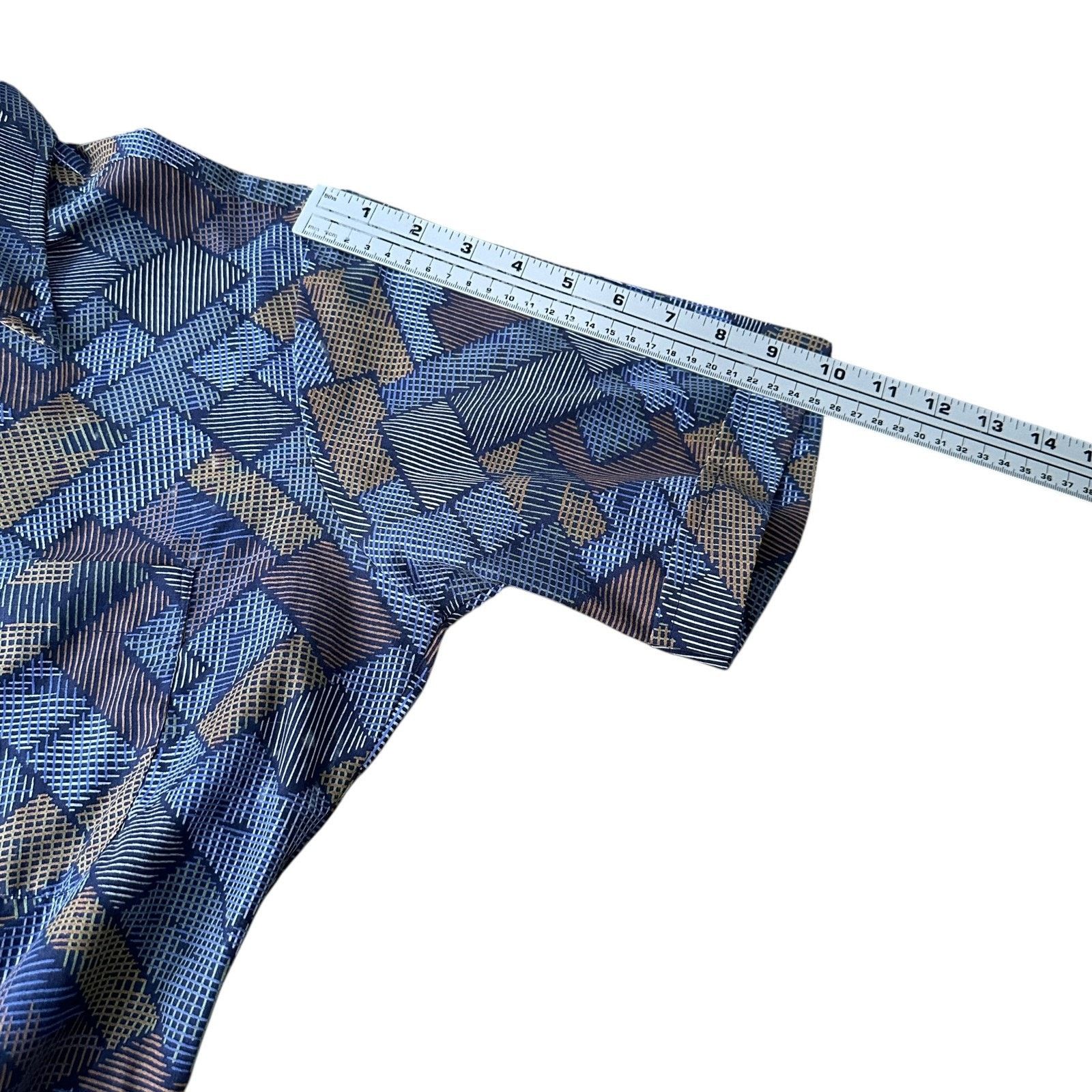 Arrow VTG Arrow Disco Shirt Men Medium Geometric Short Sleeve 70s Size US M / EU 48-50 / 2 - 8 Thumbnail