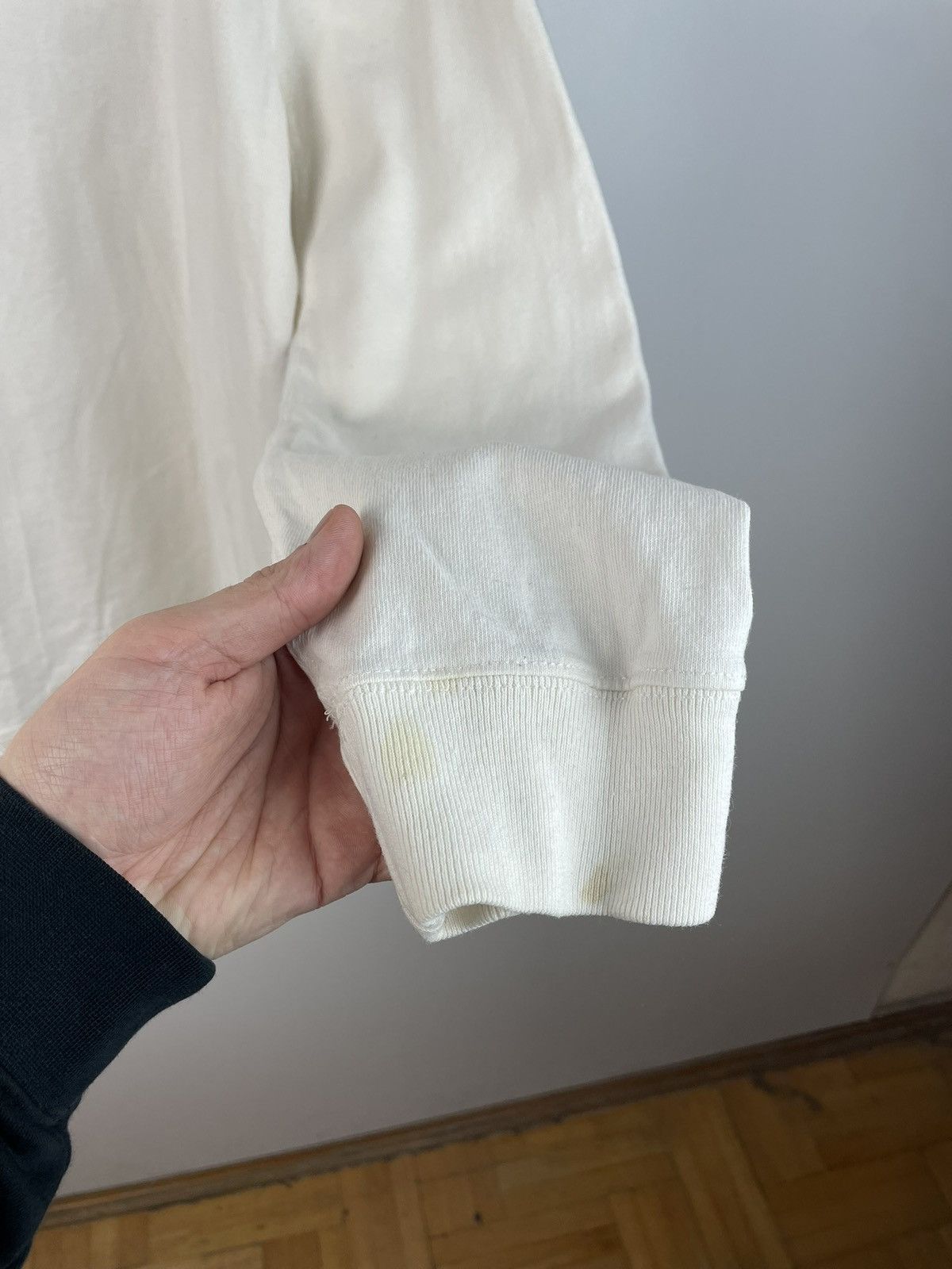 Polo Ralph Lauren × Vintage Polo Ralph Lauren Vintage Long Sleeve T Shirt Beige Size L Size US L / EU 52-54 / 3 - 10 Thumbnail