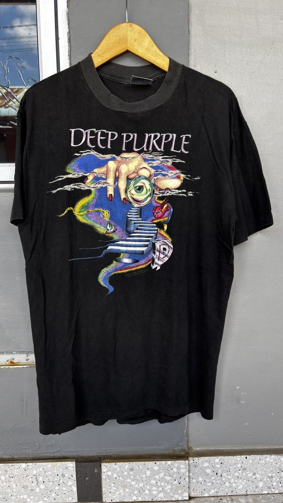 Vintage VINTAGE DEEP PURPLE Size US L / EU 52-54 / 3 - 1 Thumbnail