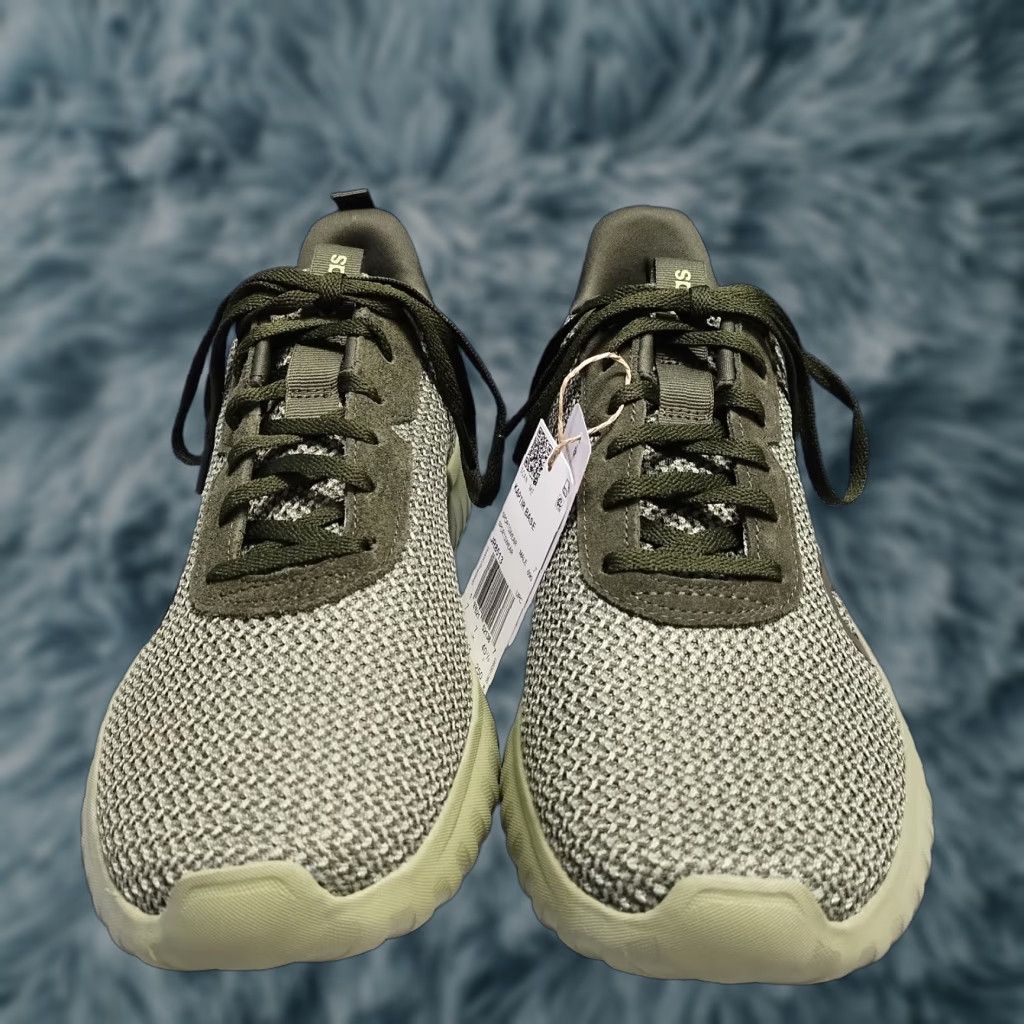Adidas Adidas Kaptir Base Running Sneakers Mens US 7.5 Green Cloudfoam Lace Up JR8513 Size US 8 / EU 41 - 1 Thumbnail