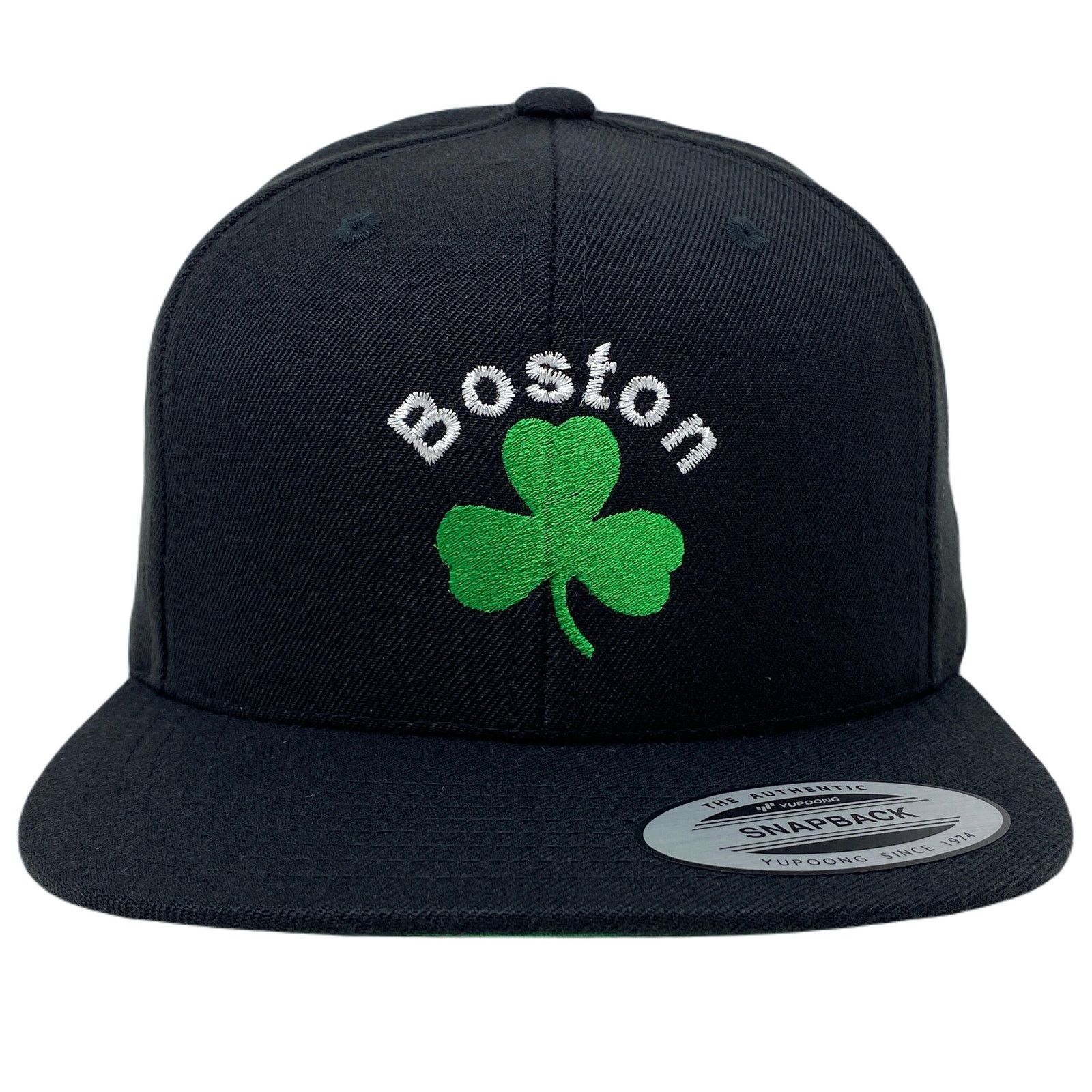 Other Boston Irish Shamrock Saint Patrick's Day Snapback Hat Size ONE SIZE - 3 Thumbnail