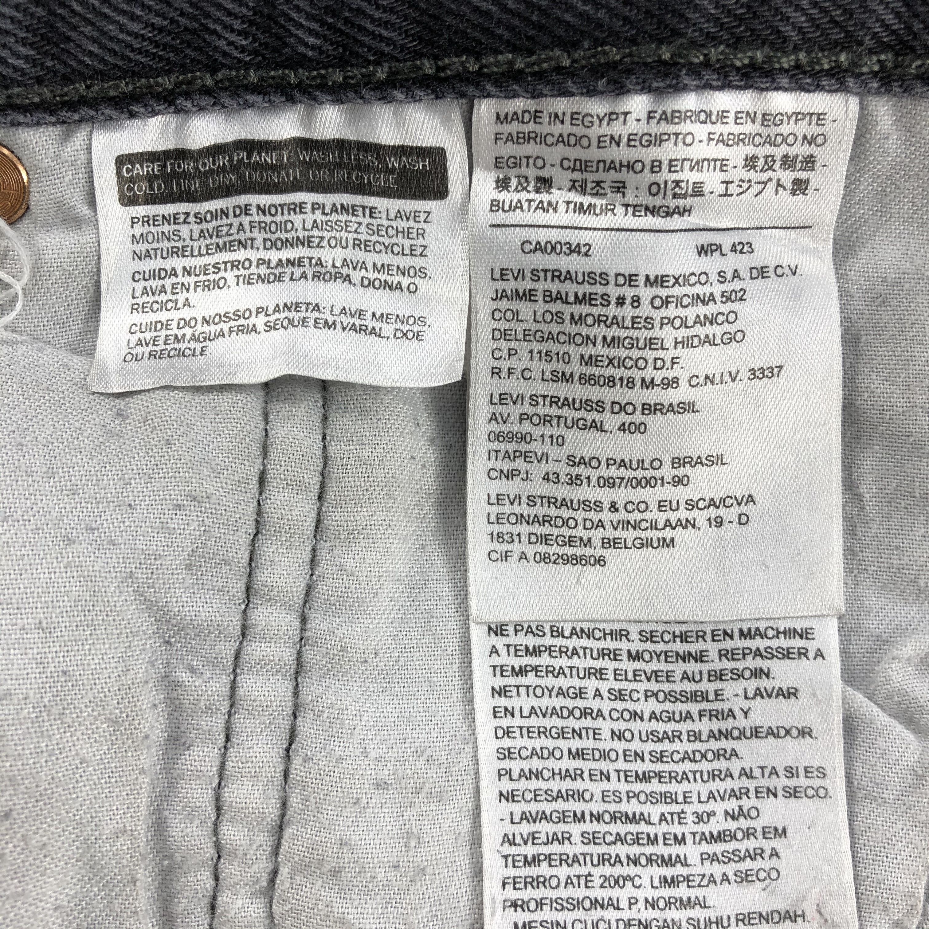 Levi's Vintage Levis 501 Earth Tone Jeans-J1639 Size US 41 - 12 Thumbnail