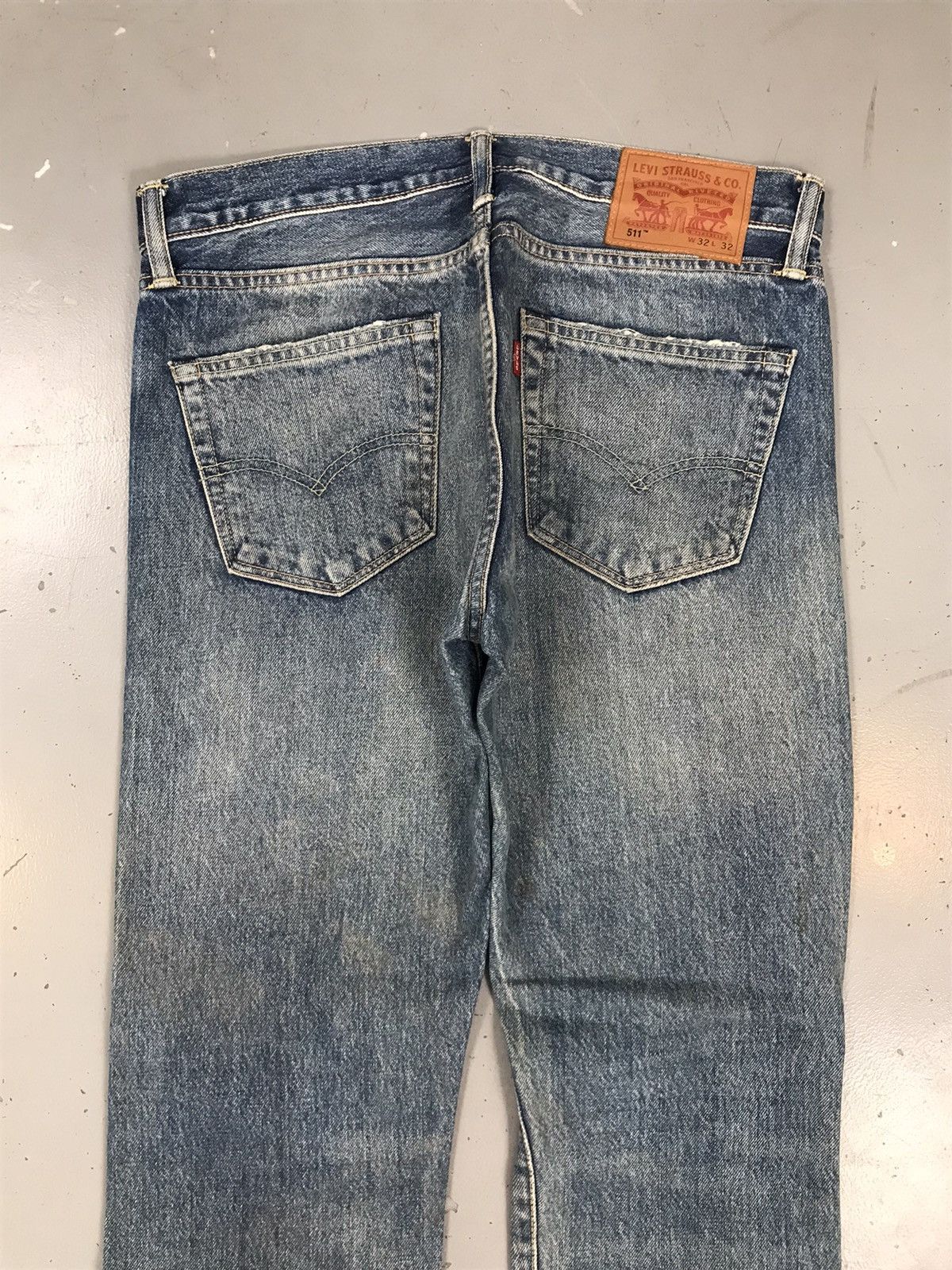 Levi's × Vintage Vintage Levi’s Strauss & co salvage 511 red tab denim Size US 33 - 10 Thumbnail