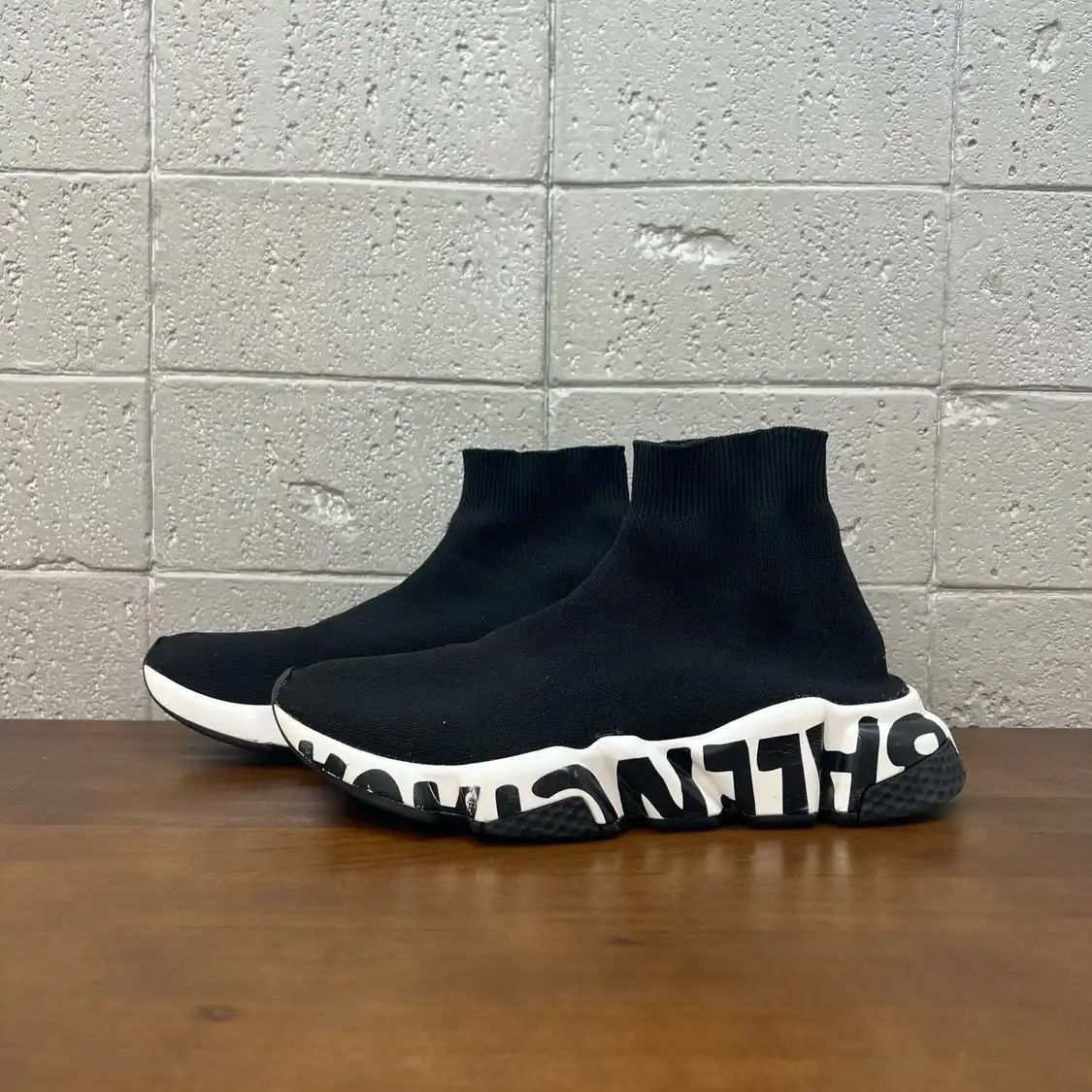 Balenciaga Black Fabric Women's Casual Sneakers 38, Women's