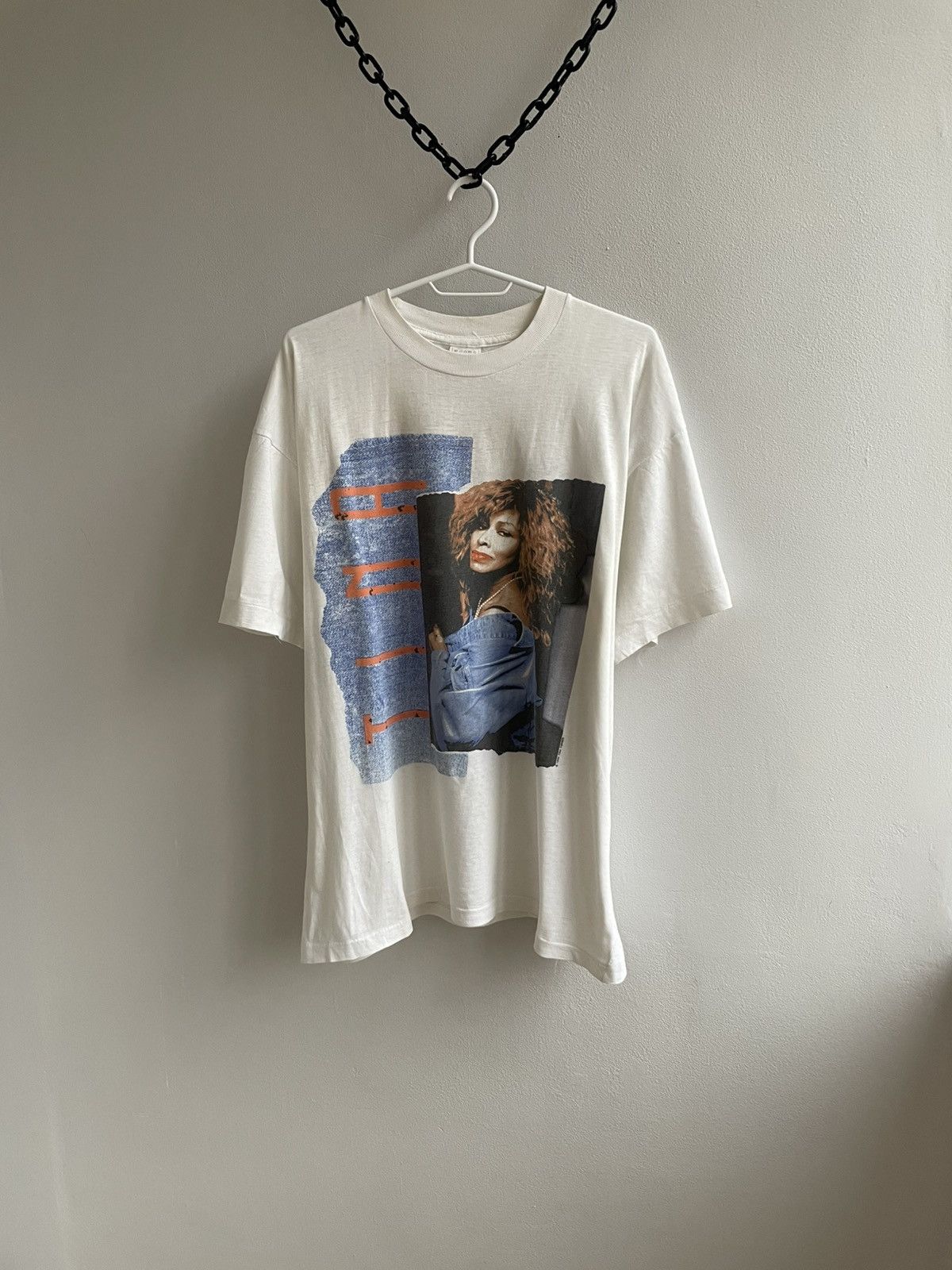 Vintage Tina Turner 1990 Vintage Tour 90s T Shirt Tee Shirt Size US XL / EU 56 / 4 - 1 Thumbnail