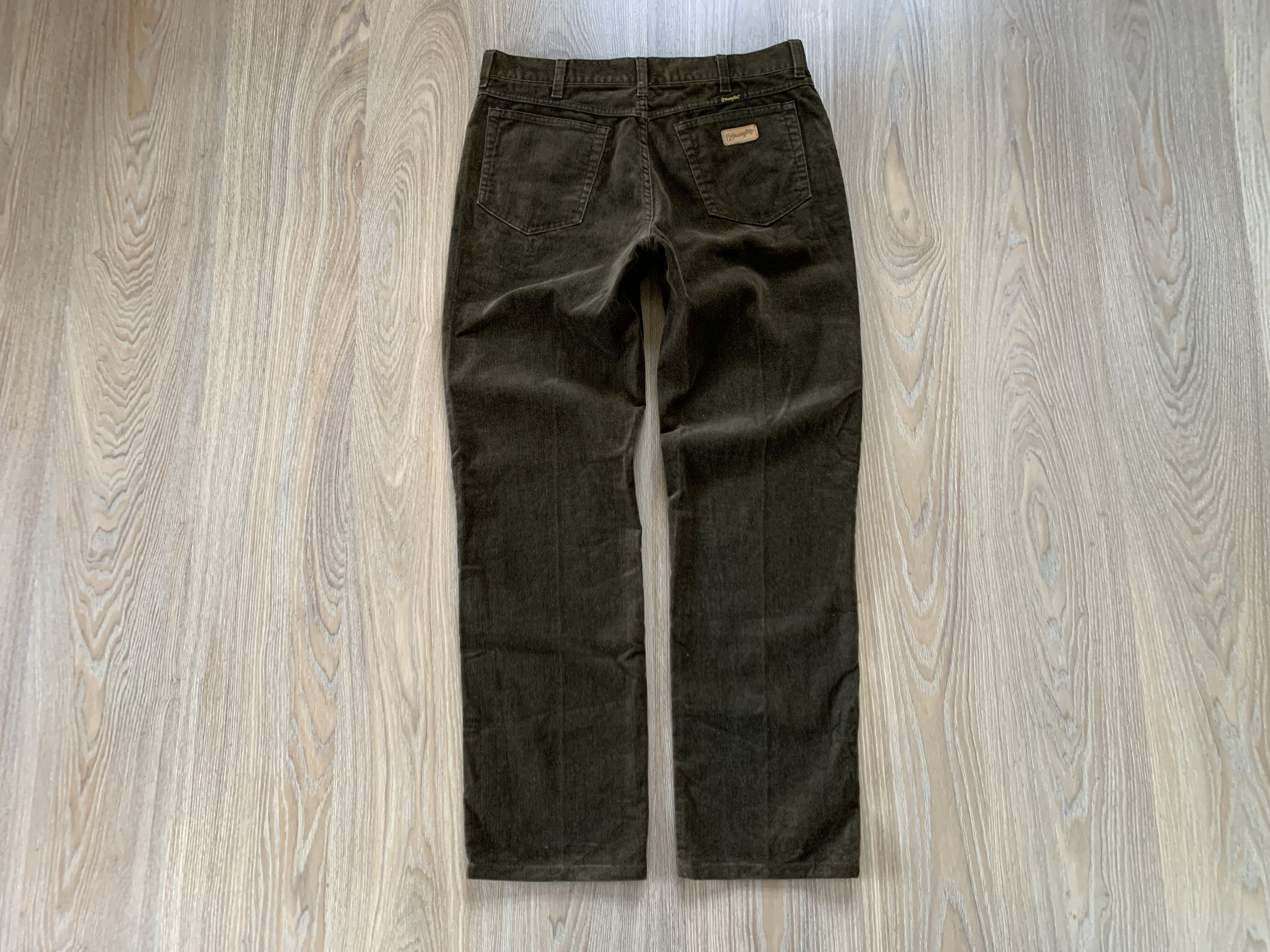 Vintage × Wrangler Wrangler Vintage Khaki Velvet Pants Size US 36 / EU 52 - 3 Thumbnail