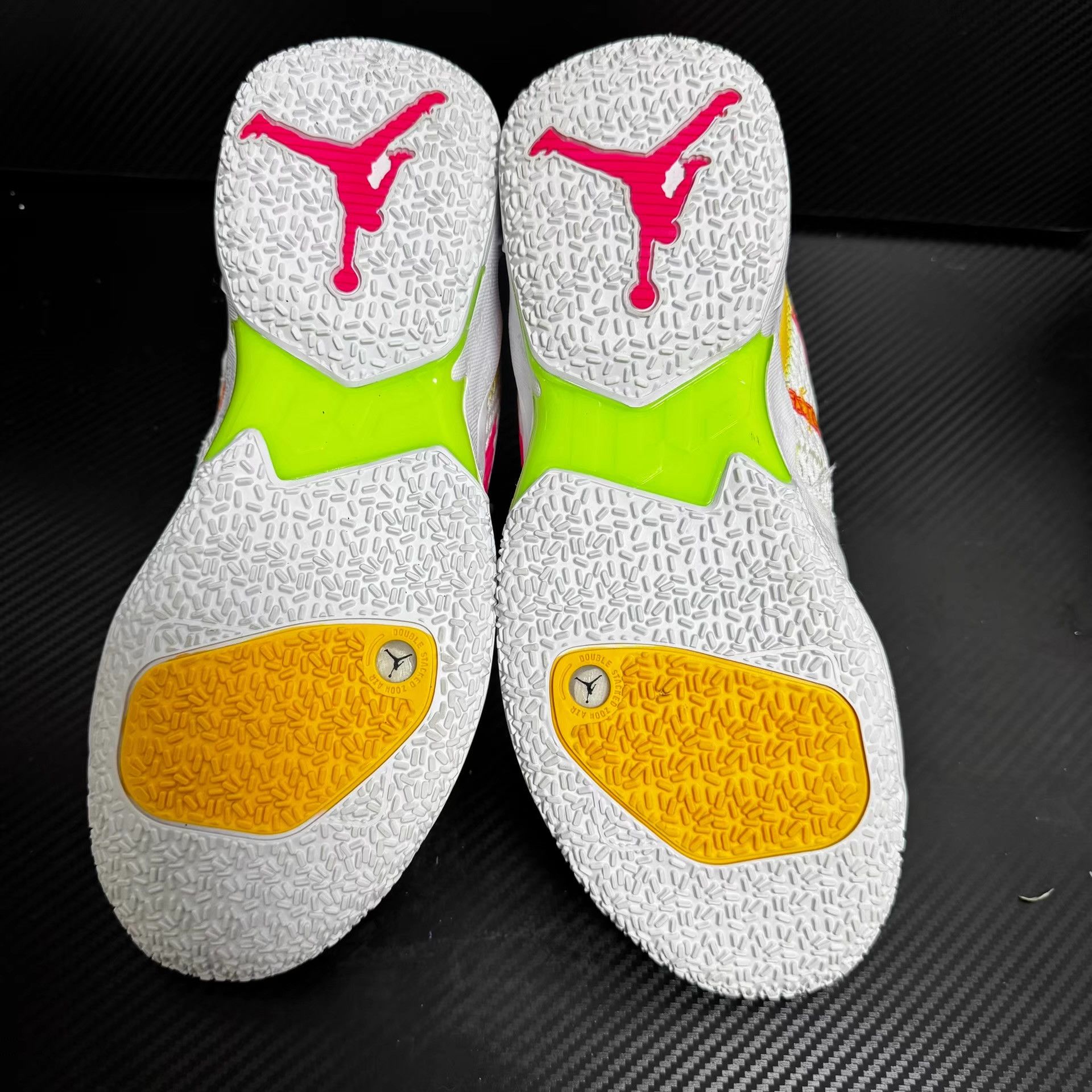 Nike Jordan Why Not Zer0.4 PF White, Yellow & Pink Colorway Q10 Size US 9.5 / EU 42-43 - 6 Thumbnail