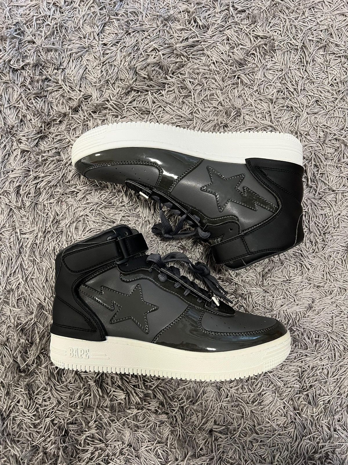Bape A Bating ape high Bape Sta Size US 8.5 / EU 41-42 - 1 Thumbnail