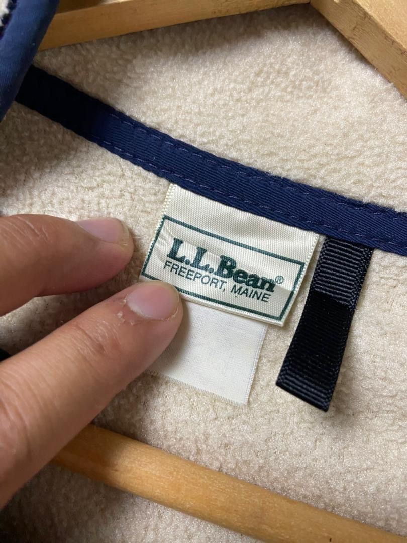 L.L. Bean Vintage LL Bean Half Button Fleece Pullover (190) Size US S / EU 44-46 / 1 - 2 Thumbnail