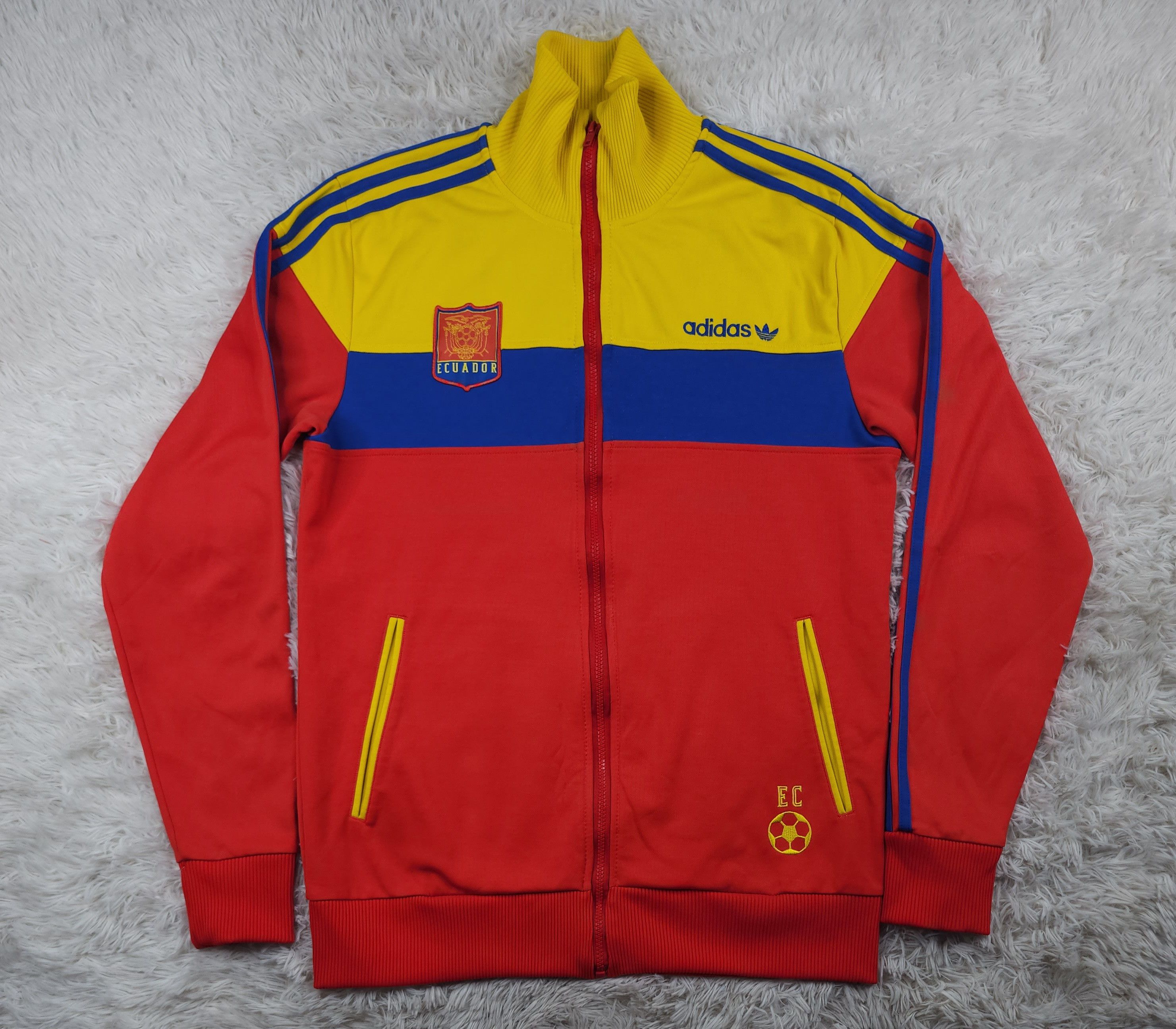 Adidas Vintage Adidas Ecuador National soccer team track jacket Size US M / EU 48-50 / 2 - 1 Thumbnail