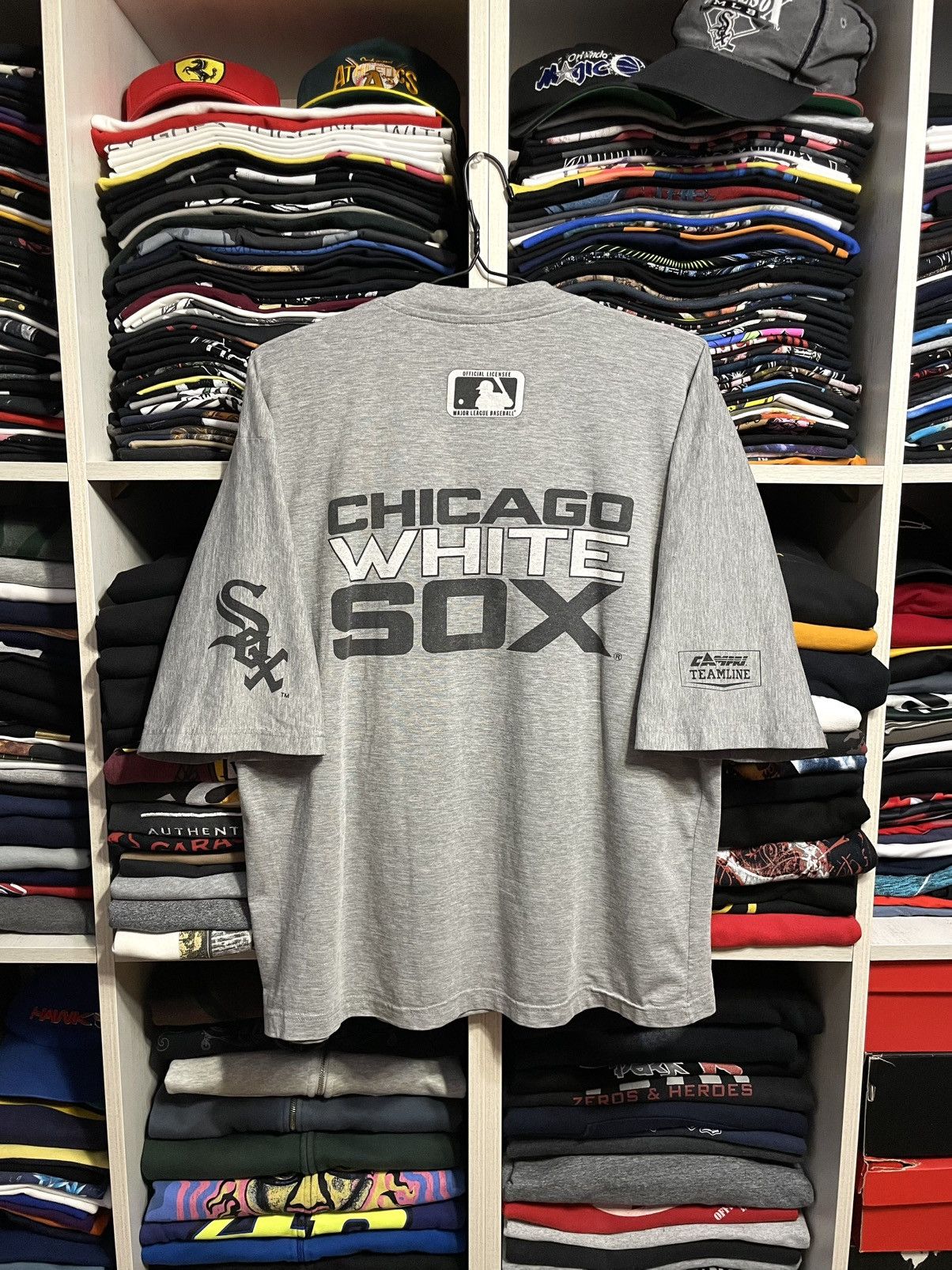 MLB Vintage 90s Chicago White Sox Frank Thomas MLB T-Shirt Size US L / EU 52-54 / 3 - 2 Thumbnail