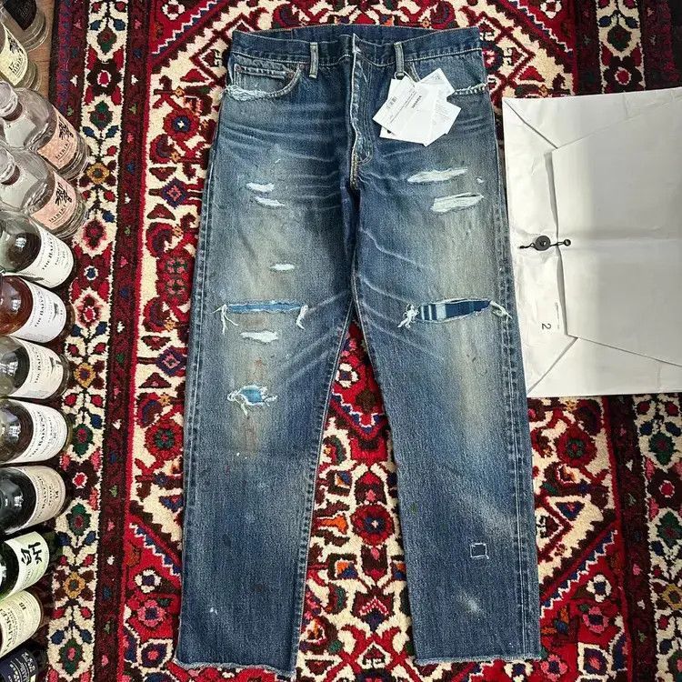 Visvim Visvim Sz 2 Visvim 21AW Journeyman Washed Denim-2506 Size US 32 / EU 48 - 2 Thumbnail
