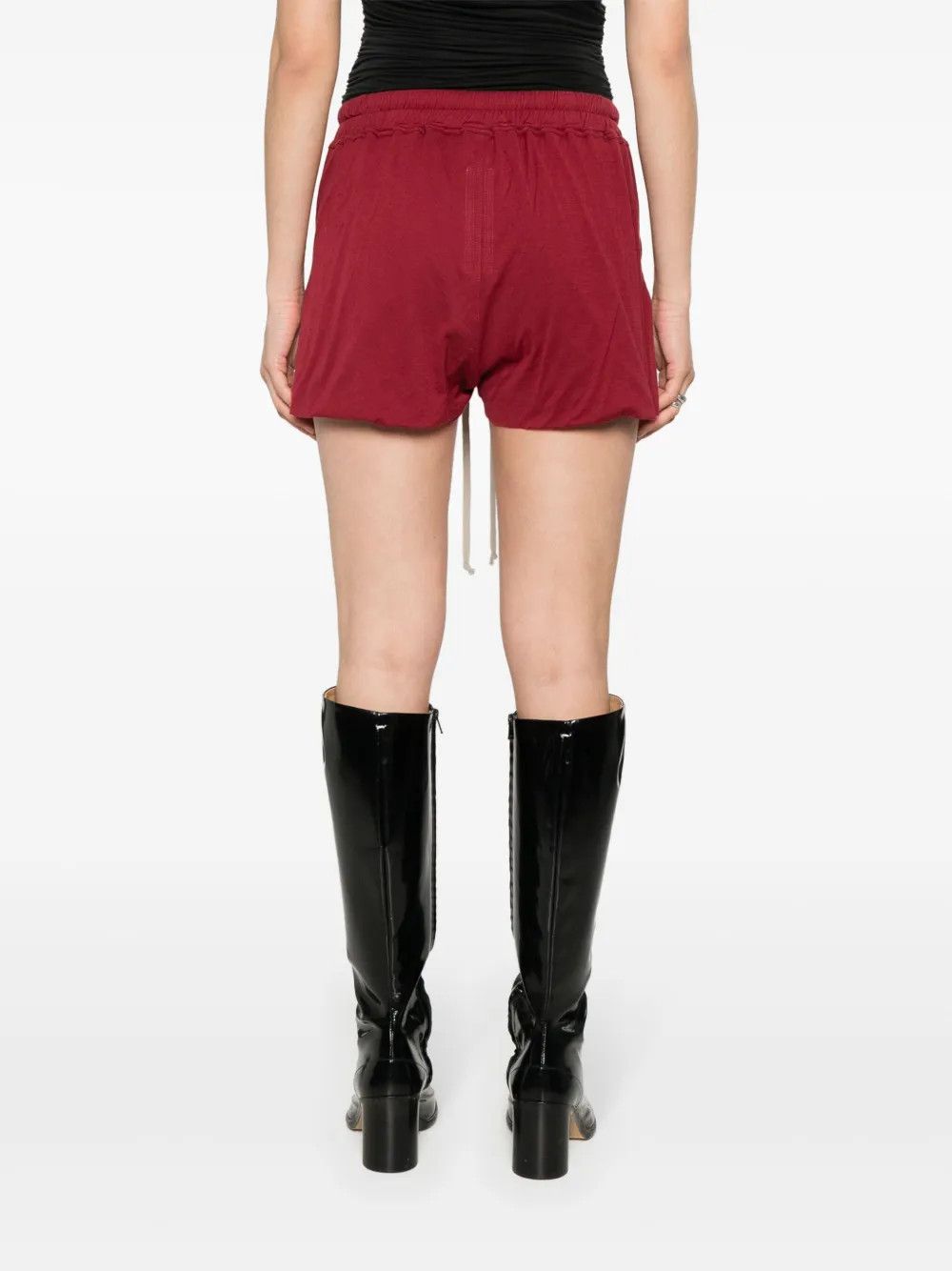 Rick Owens o1y0126 Short in Red Size 26" / US 2 / IT 38 - 3 Thumbnail