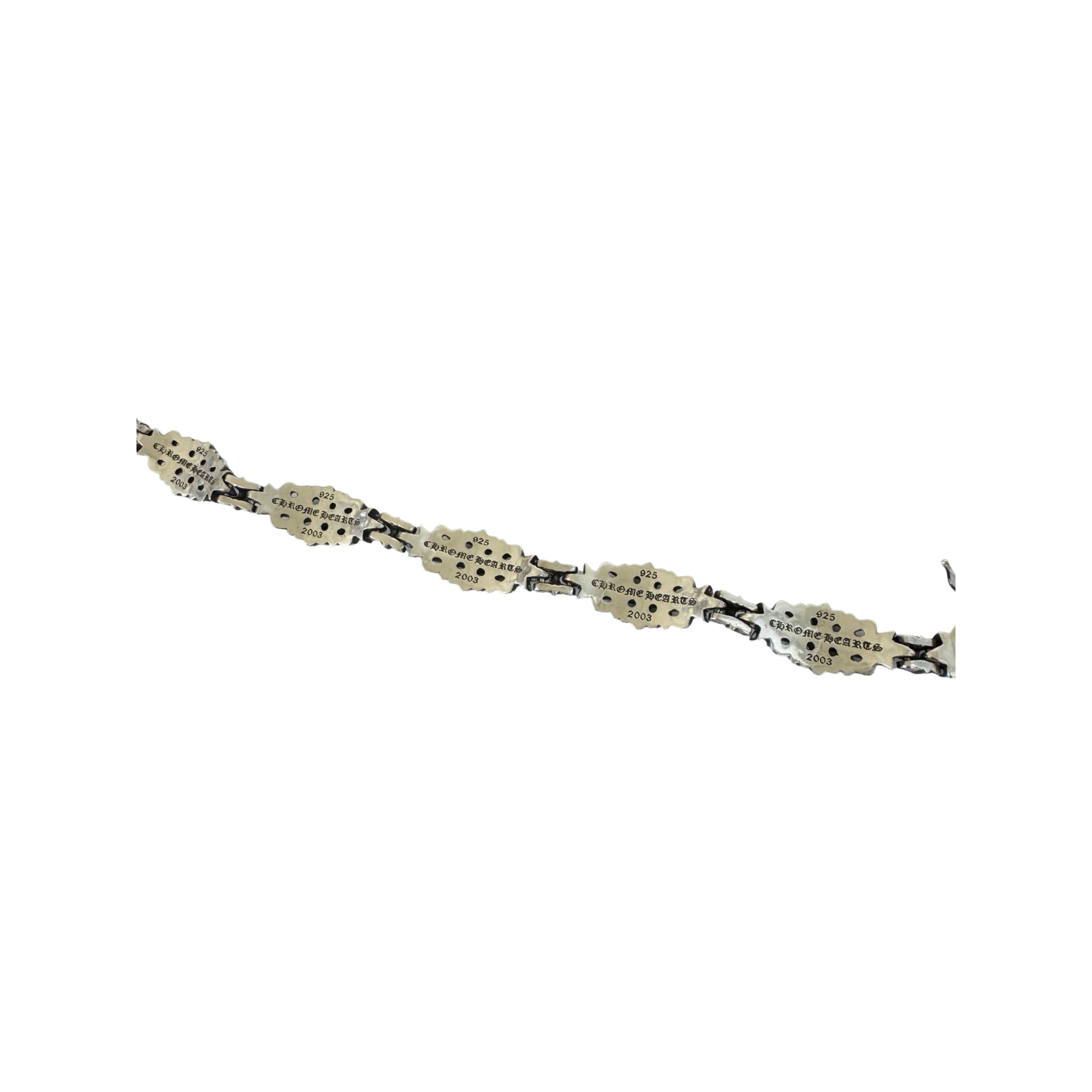 Chrome Hearts Chrome Hearts Diamond Flare Floral Cross 6 Link Size ONE SIZE - 16 Thumbnail