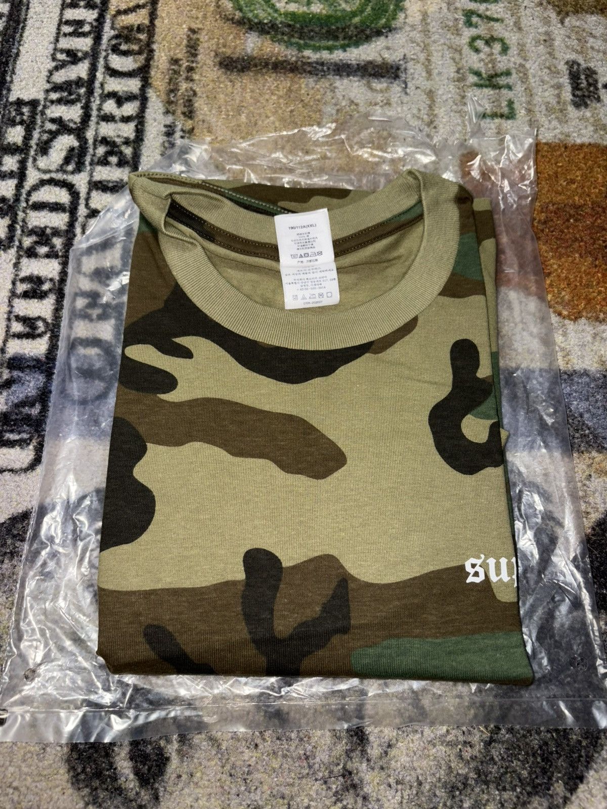 アイドル Supreme Target Tee \"Woodland Camo\" Supreme Target Tee “Woodland Camo” #supreme #supremeforsale