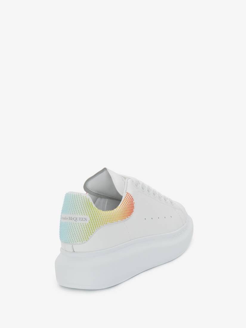 Alexander McQueen o1w1db10925 Oversized Sneaker in White/Multi Size US 8 / IT 38 - 2 Thumbnail