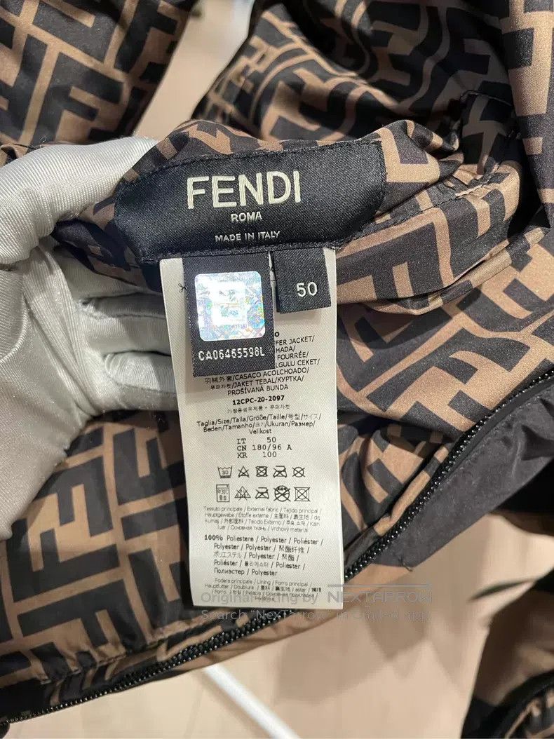 Fendi Fendi Double F Monogram Two-sided Wearable Down Jacket Size US M / EU 48-50 / 2 - 4 Thumbnail