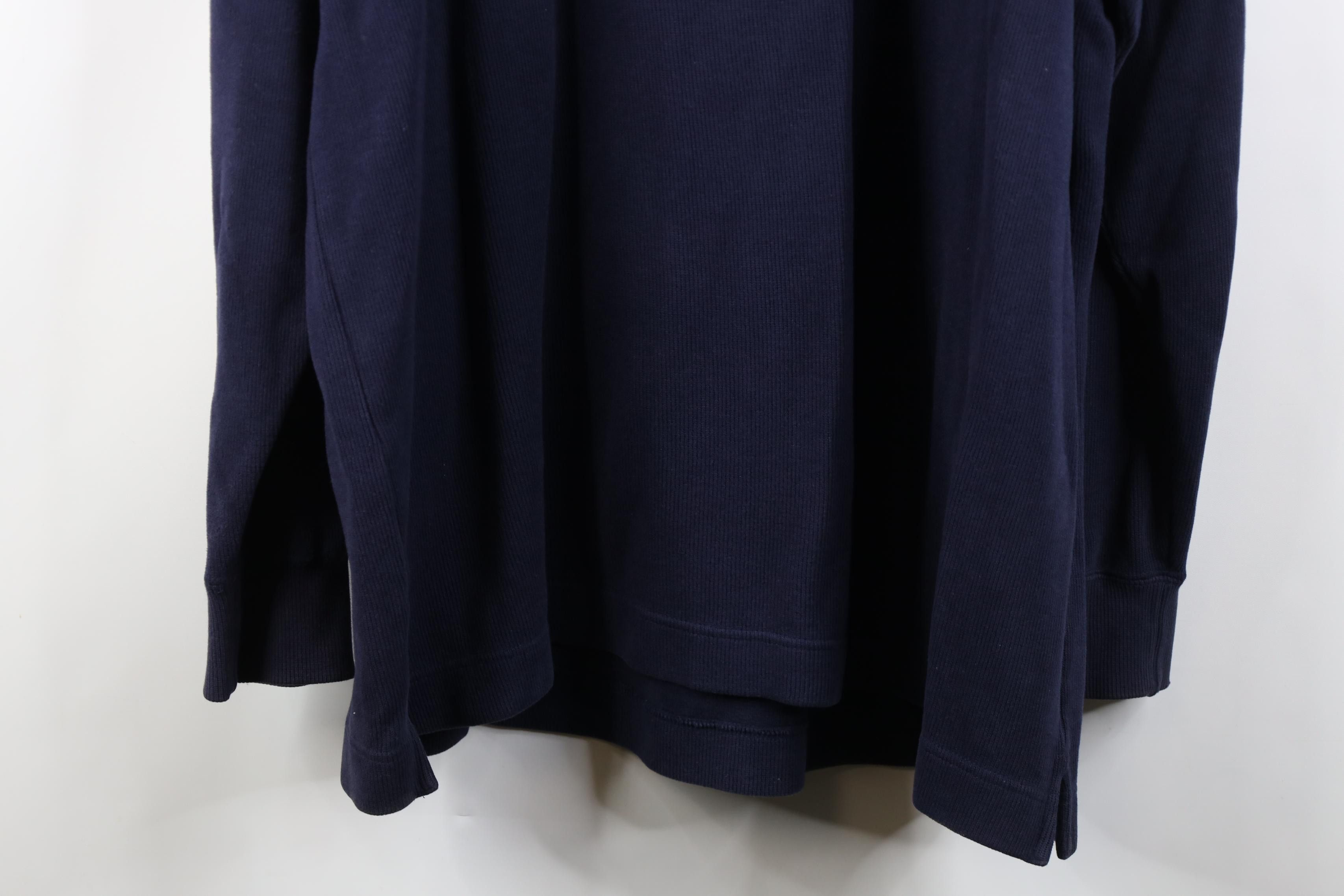 Vintage Vintage 90s Streetwear Ribbed Knit Henley T-Shirt Blue Size US XXL / EU 58 / 5 - 16 Thumbnail