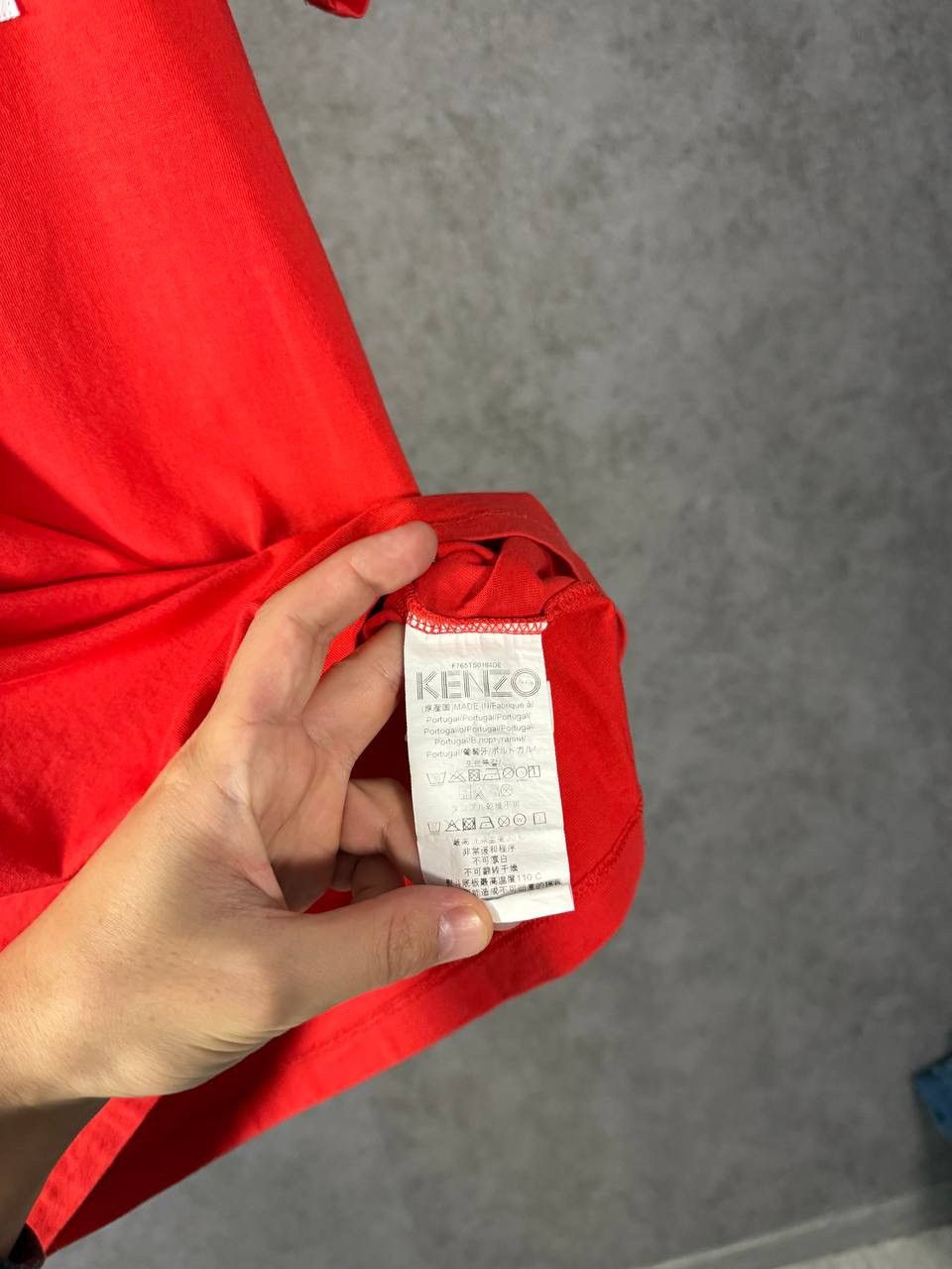 Kenzo Kenzo Momento Collection luxury designer center logo tee Size US S / EU 44-46 / 1 - 5 Thumbnail