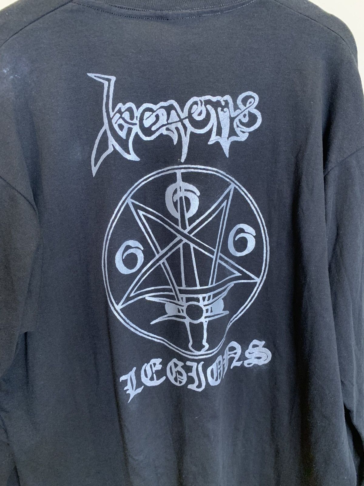 Band Tees *RARE* Vintage Venom Legions 666 Single Stitch LS Shirt - XL Size US XL / EU 56 / 4 - 4 Thumbnail