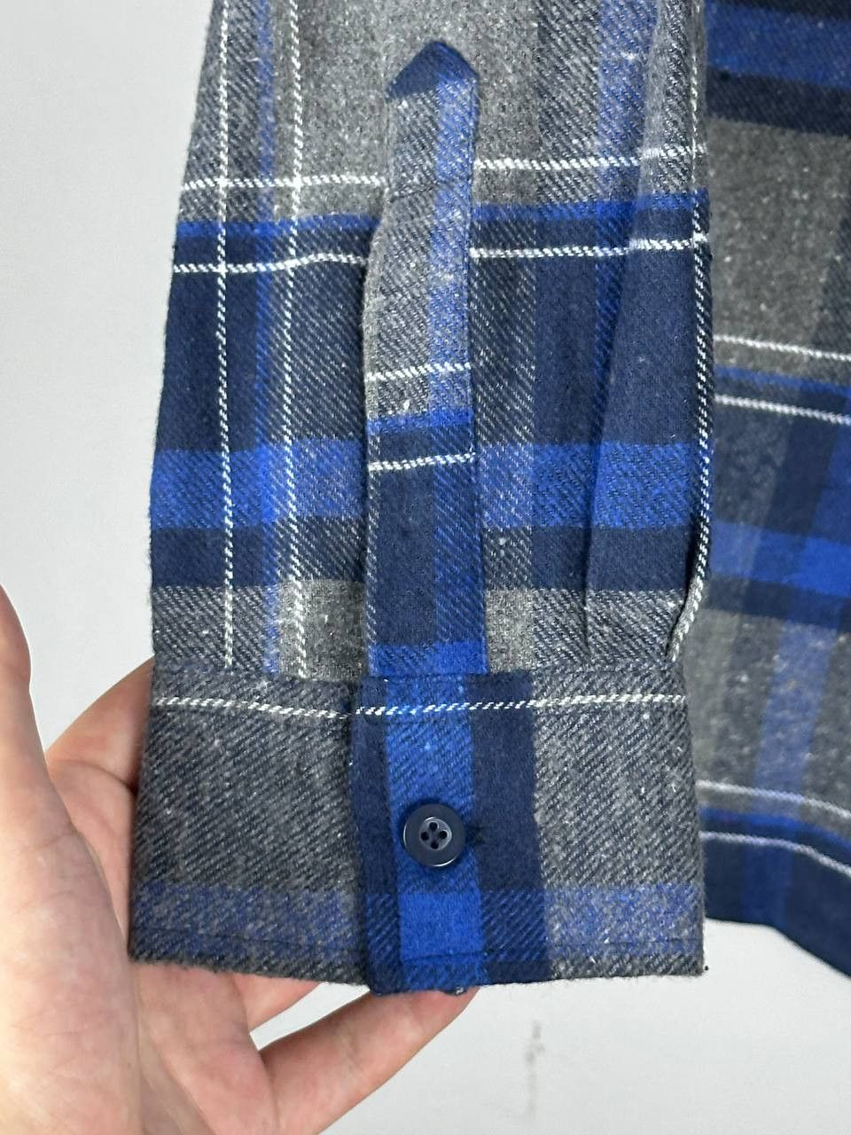 Flannel Vintage DICKIES Blue Woven Flannel Shirt Size M Size US M / EU 48-50 / 2 - 9 Thumbnail