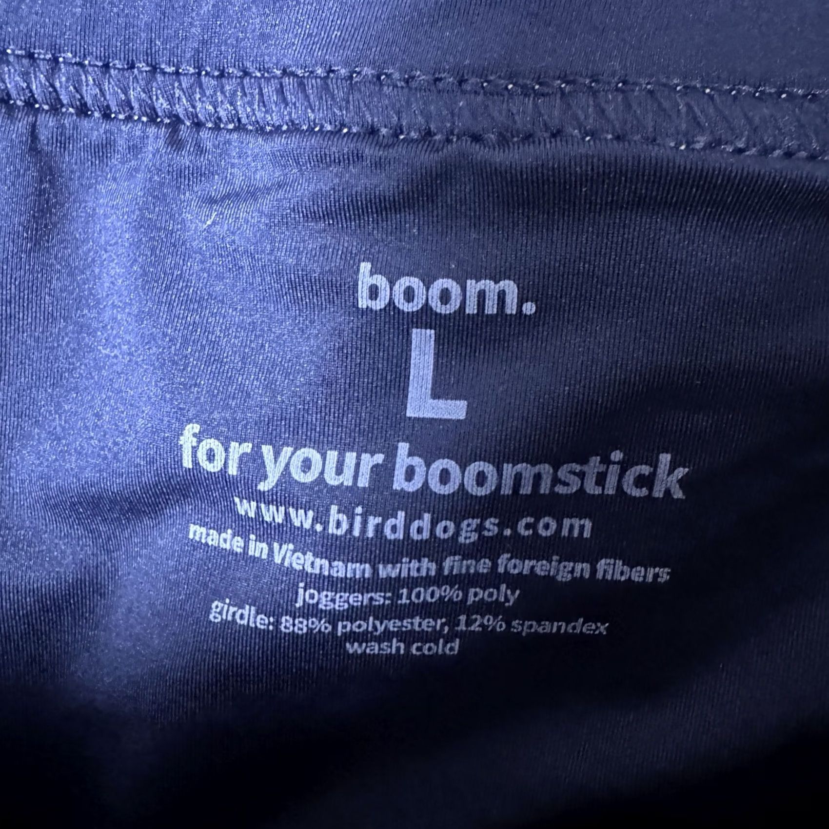 Vintage Bird Dogs Joggers Mens L BoomStick Golf Sweatpants Lined Pants Training Gym Regular Fit Beige Pattern solid Pockets Size US 33 - 5 Thumbnail
