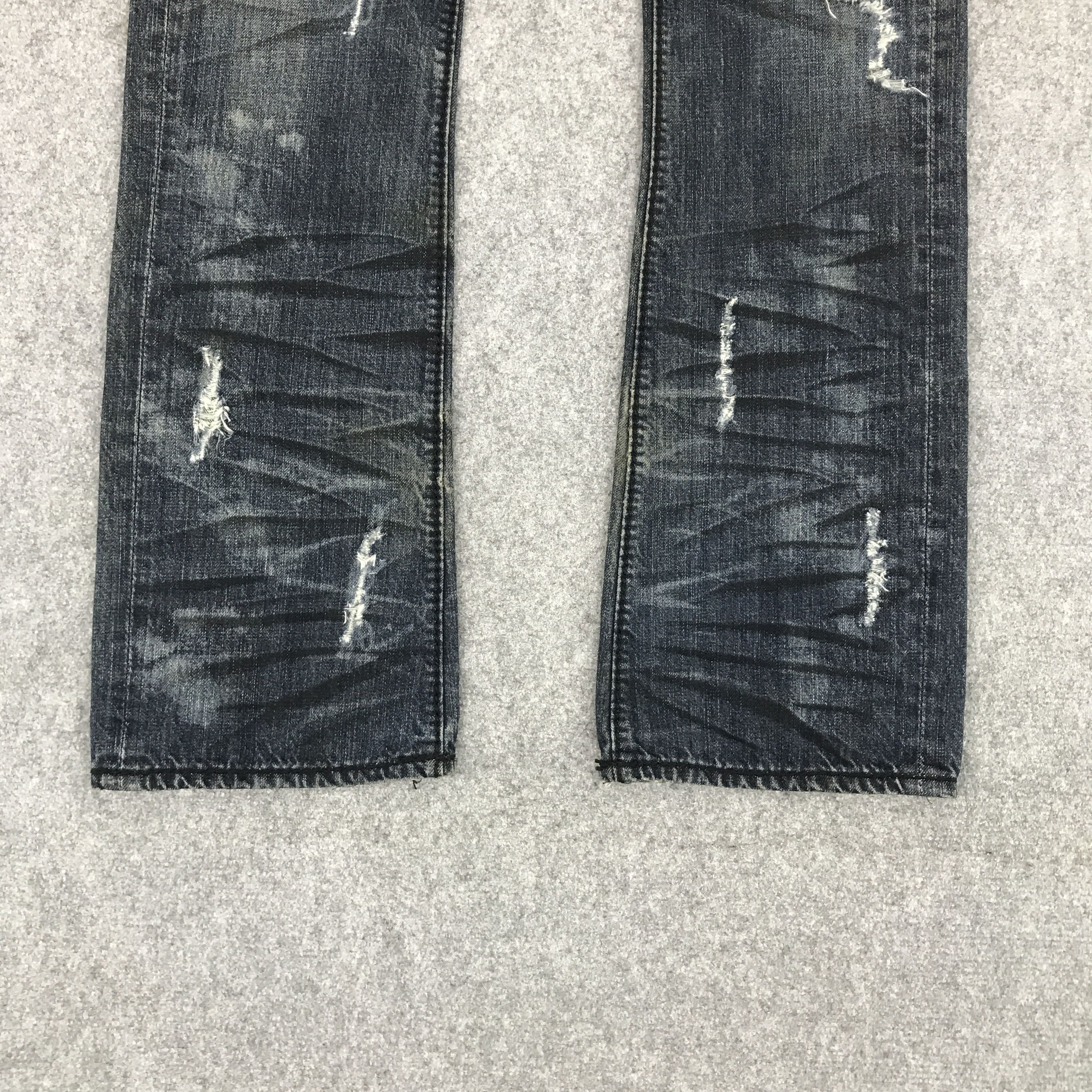 Japanese Brand FLARE JAPANESE BRAND DISTRESSED BOOTCUT JEANS Size US 30 / EU 46 - 3 Thumbnail