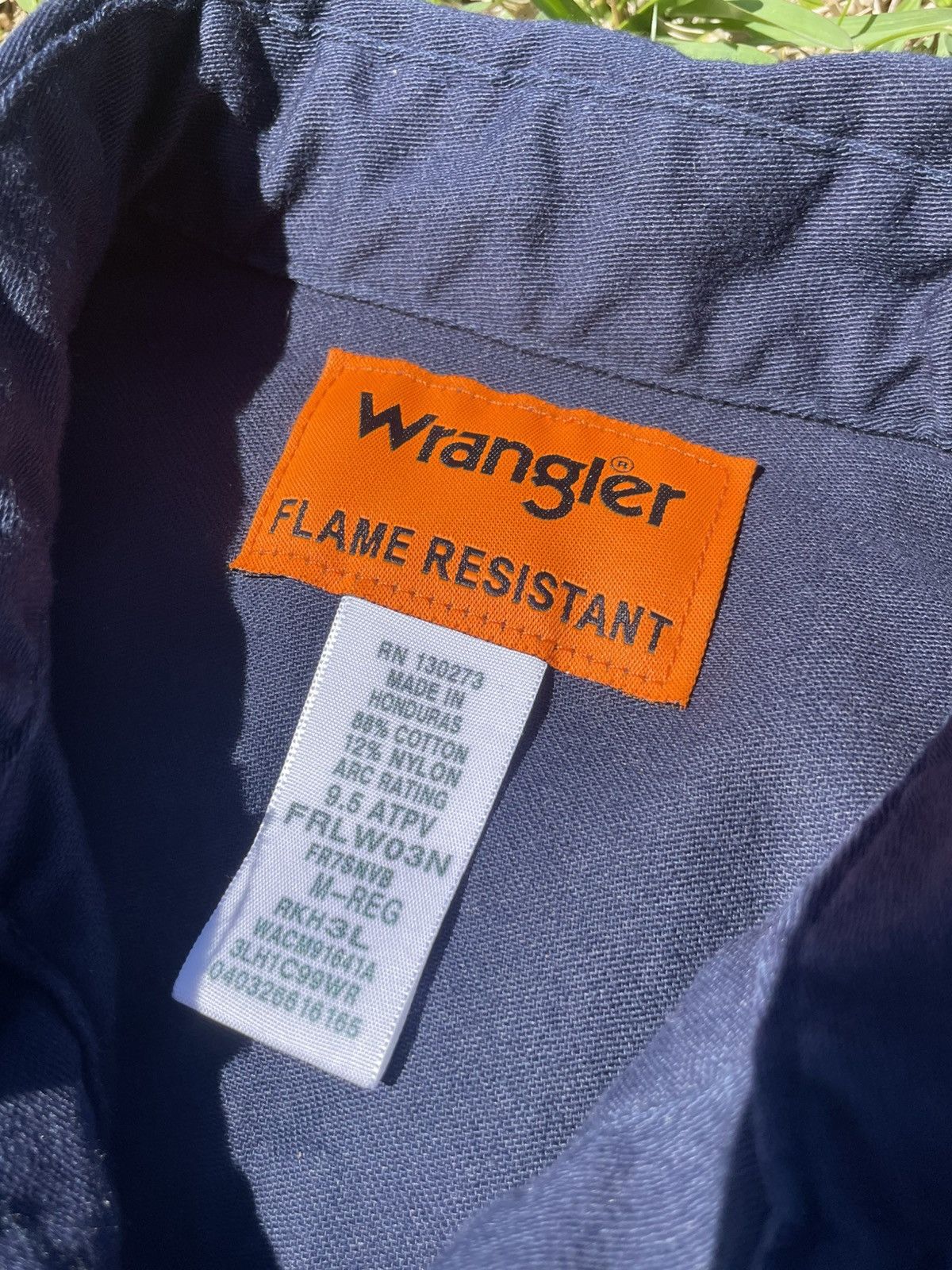 Wrangler Wrangler fire resistant button up light jacket Size US S / EU 44-46 / 1 - 3 Thumbnail