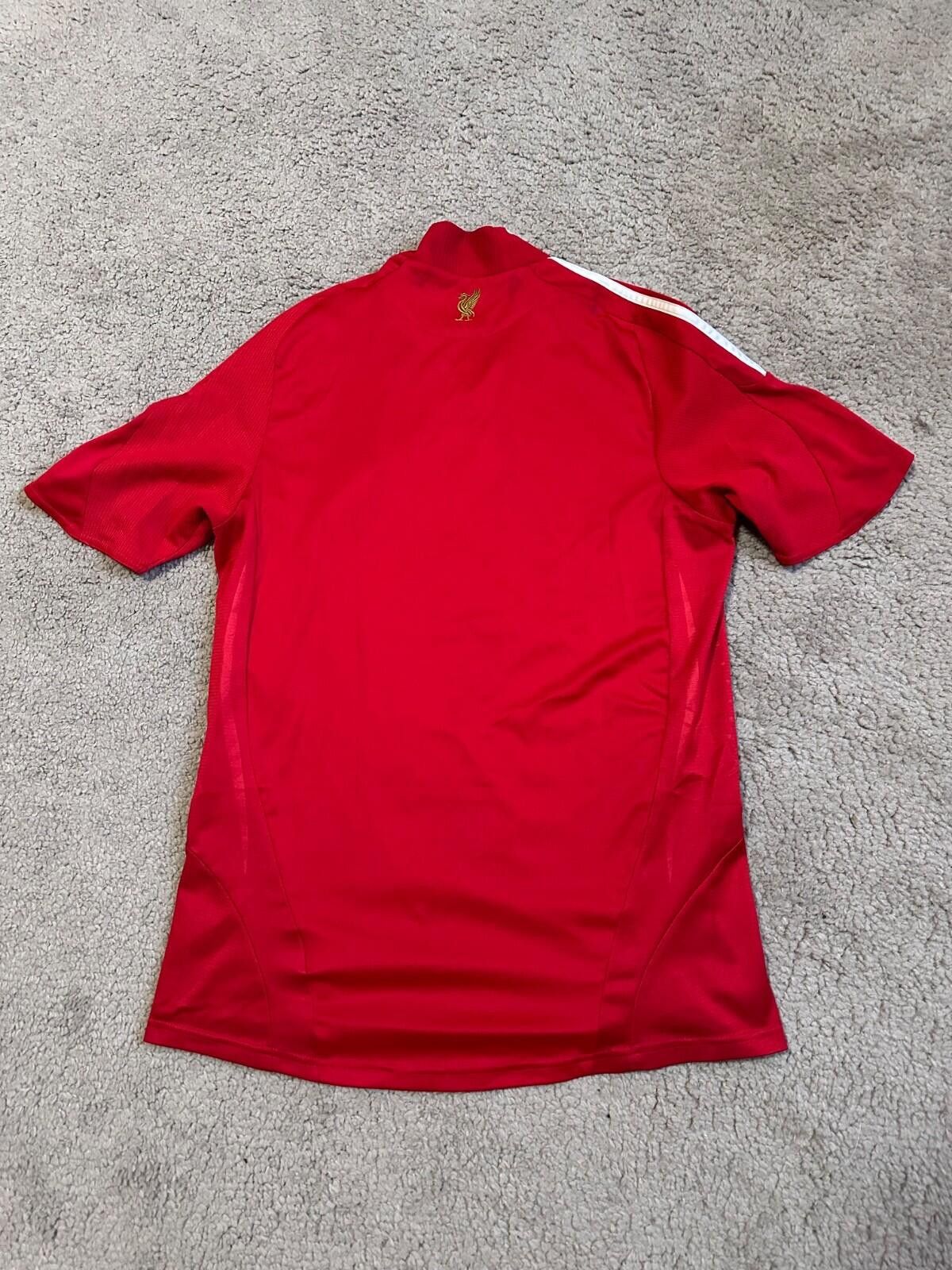 Adidas Adidas FC Liverpool 2008/2009 Football Shirt Soccer Jersey Size US S / EU 44-46 / 1 - 6 Thumbnail