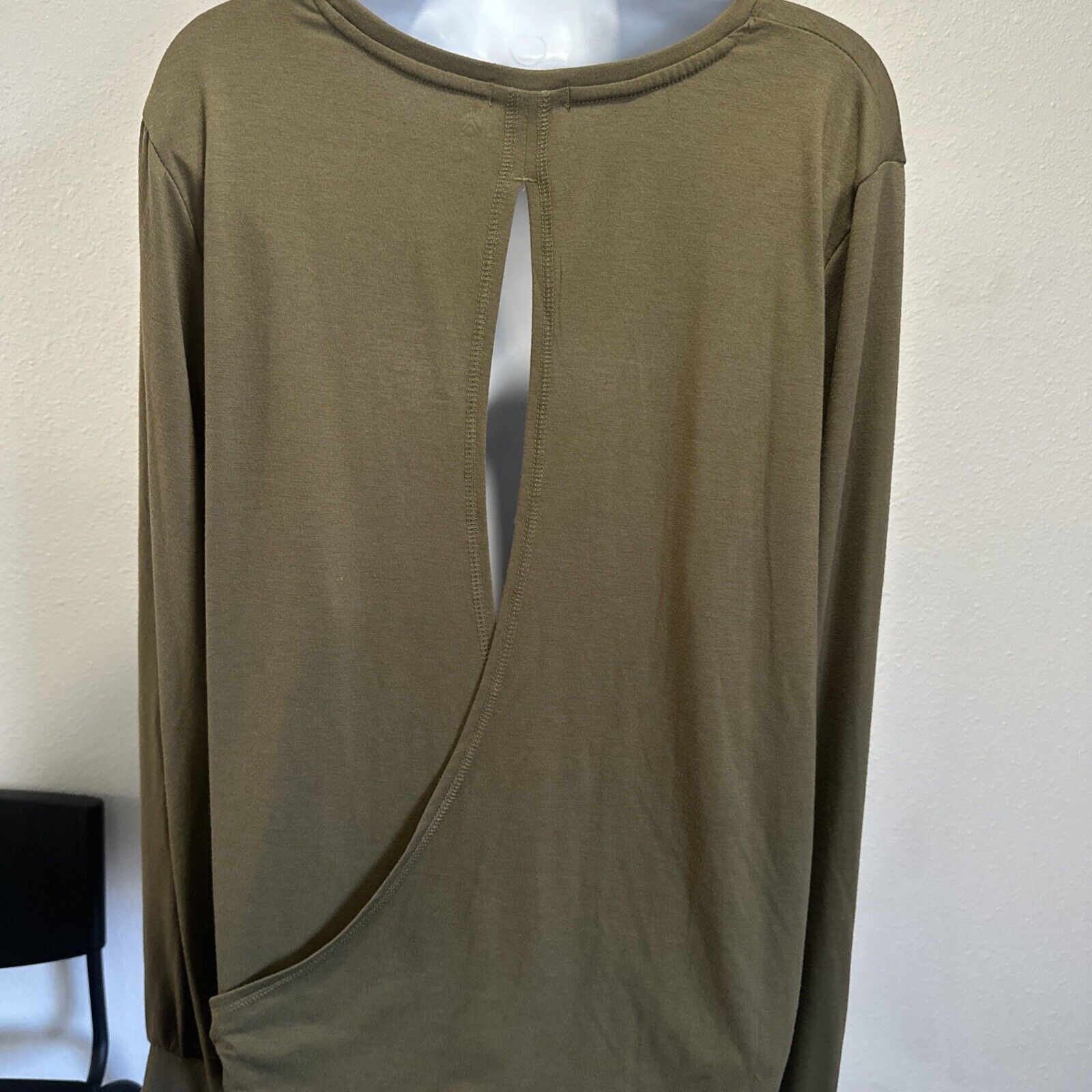 Other All In Motion Sz XL Olive Green Womens Yoga Long Sleeve Size XL / US 12-14 / IT 48-50 - 5 Thumbnail