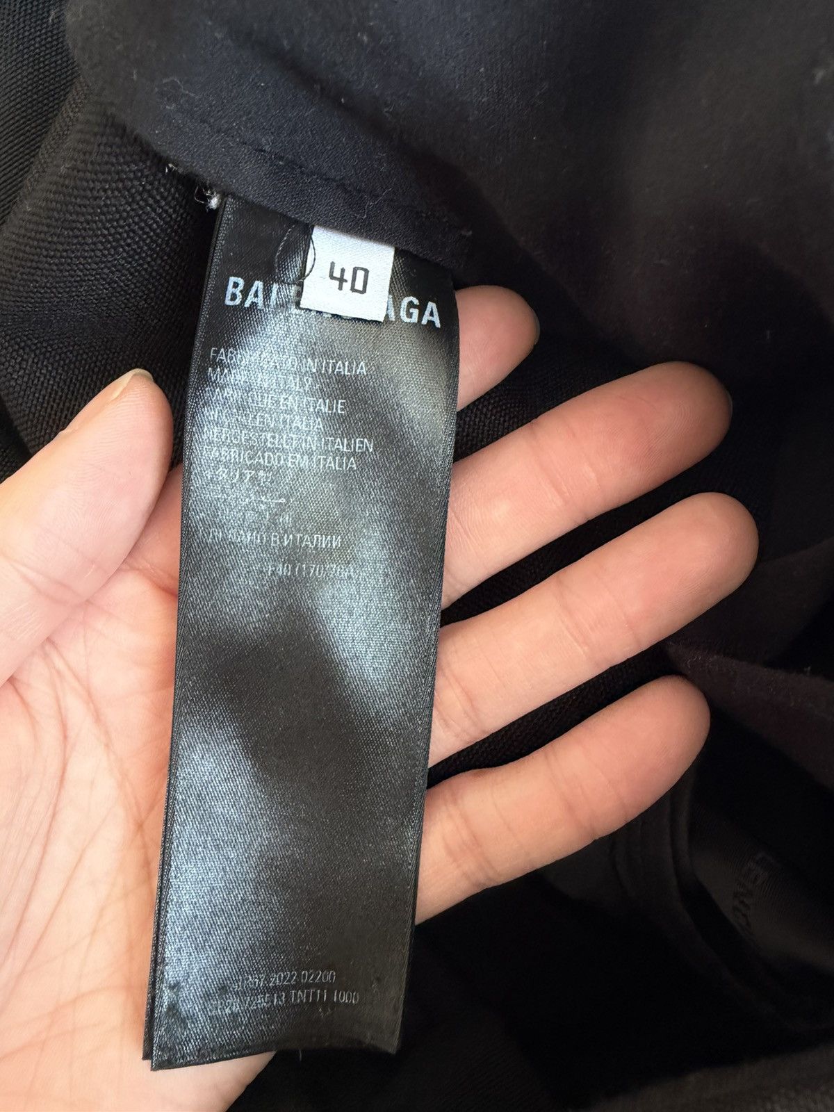 Balenciaga Balenciaga Straight Leg Trousers Size US 30 / EU 46 - 6 Thumbnail