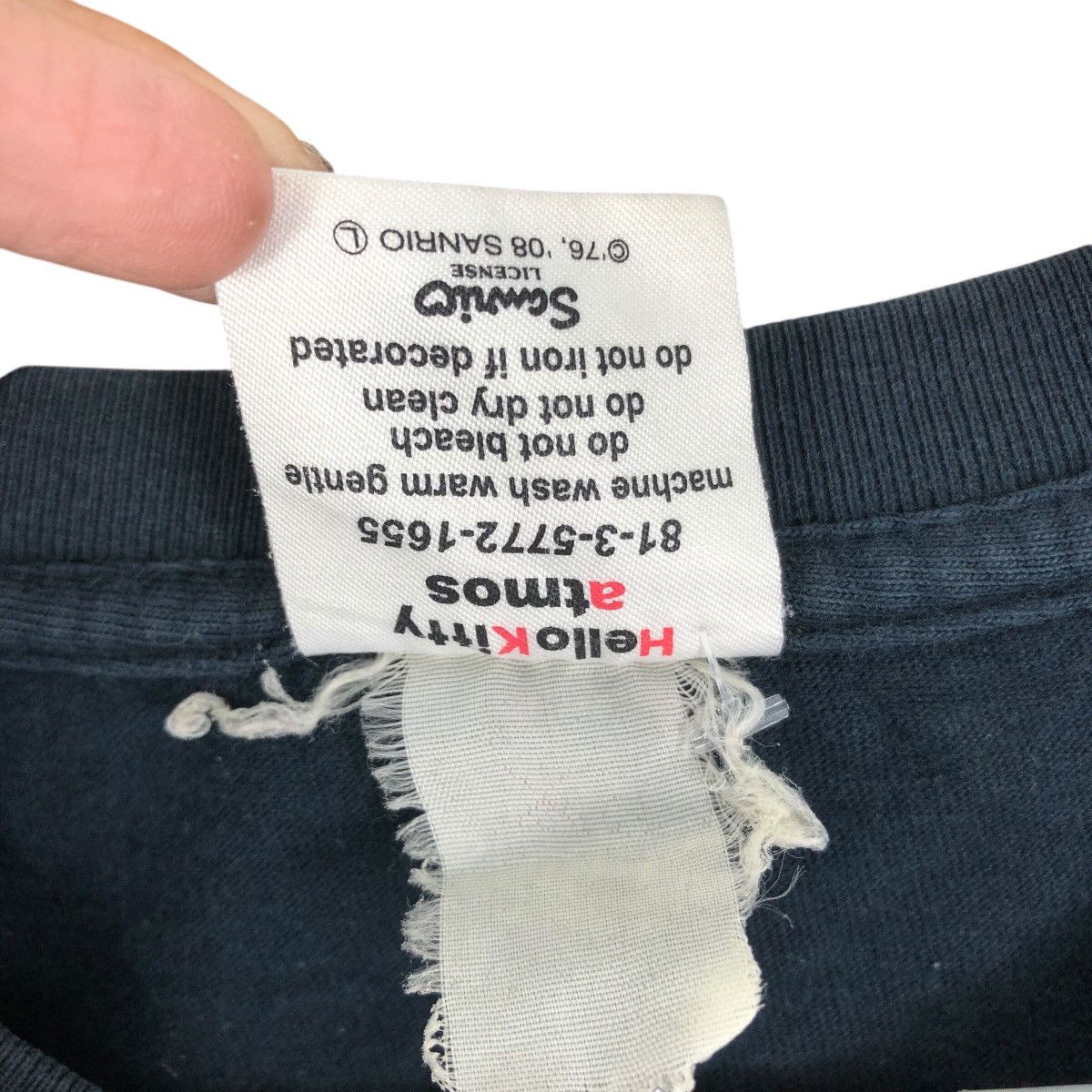 atmos Famous Streetwear ATMOS X HELLO KITTY JAPAN Faded T-Shirt Size US L / EU 52-54 / 3 - 7 Thumbnail