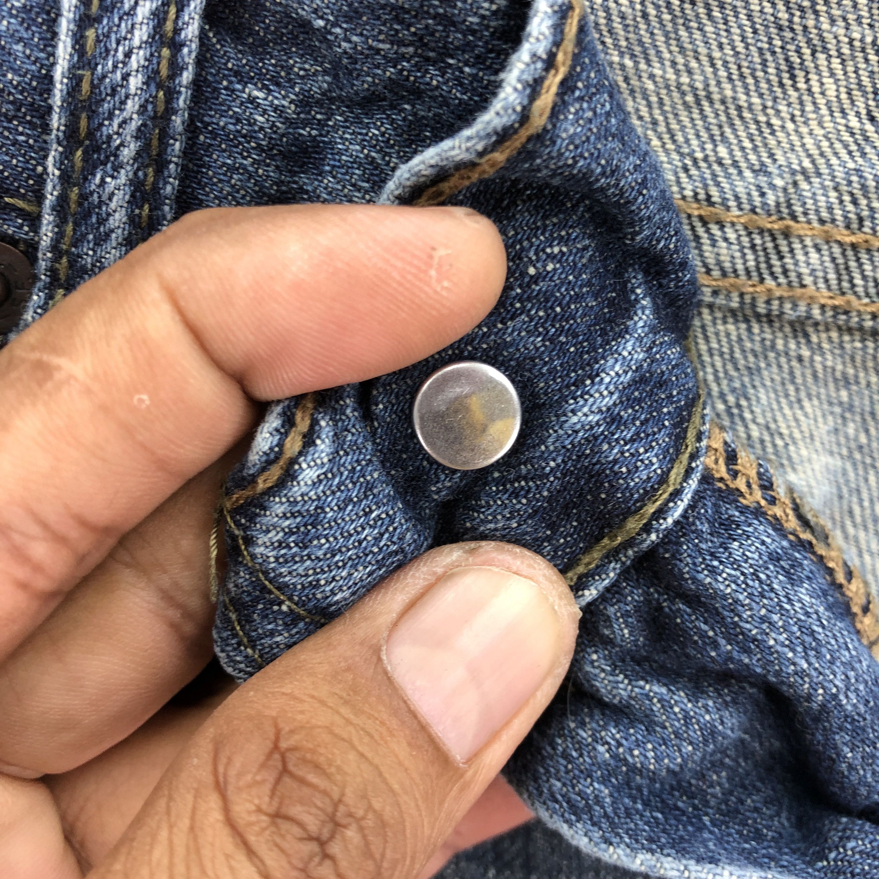 Levi's × Vintage Vintage Y2K Levis Faded Jeans Levi's Light Wash Denim Size US 32 / EU 48 - 7 Thumbnail