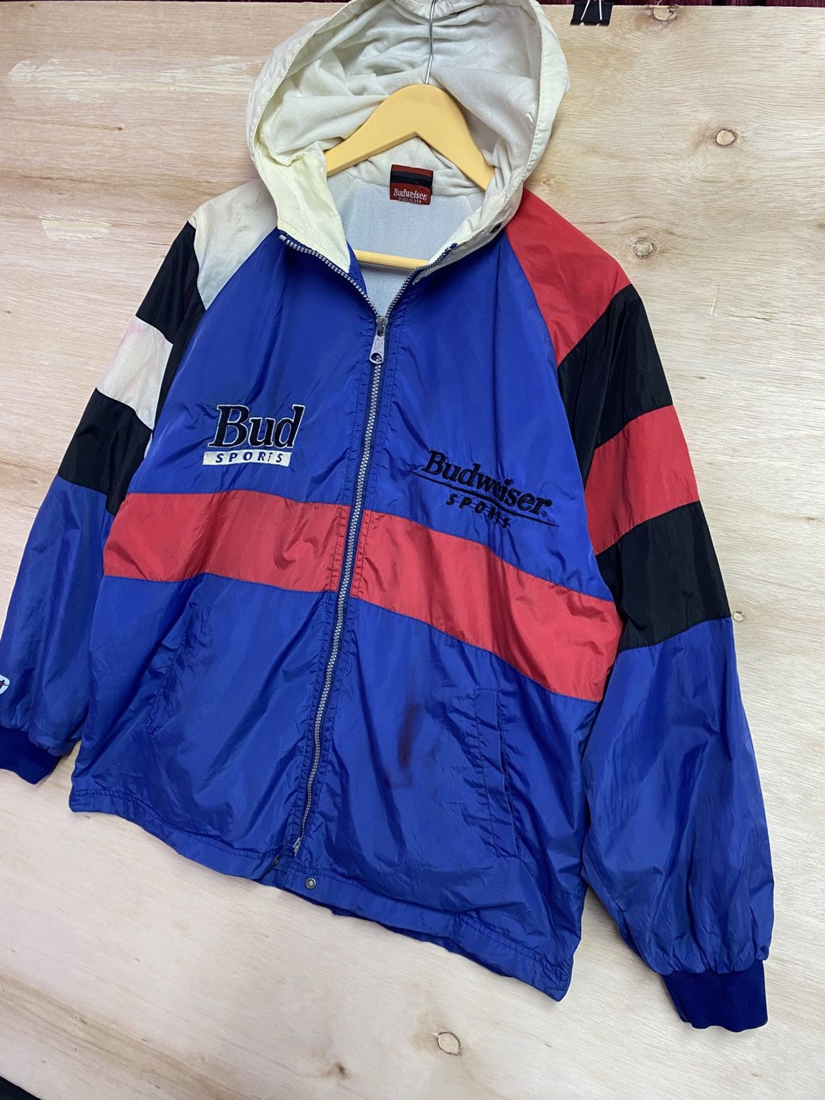 Budweiser vintage budweiser windbraker Size US XL / EU 56 / 4 - 3 Thumbnail