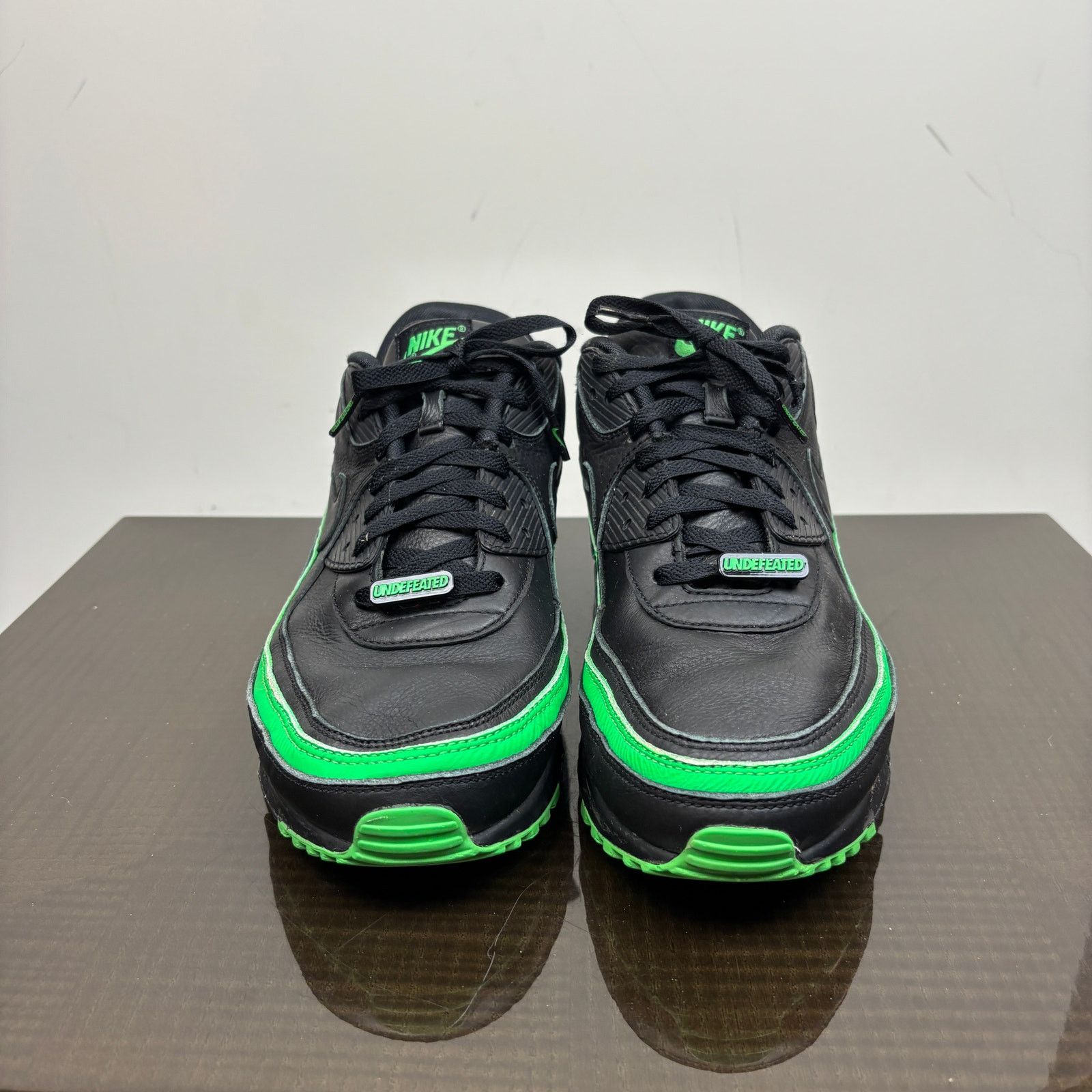 Nike × Undefeated Nike Undefeated Air Max 90 Black Green Sneakers Men's 13 Size US 13 / EU 46 - 2 Thumbnail