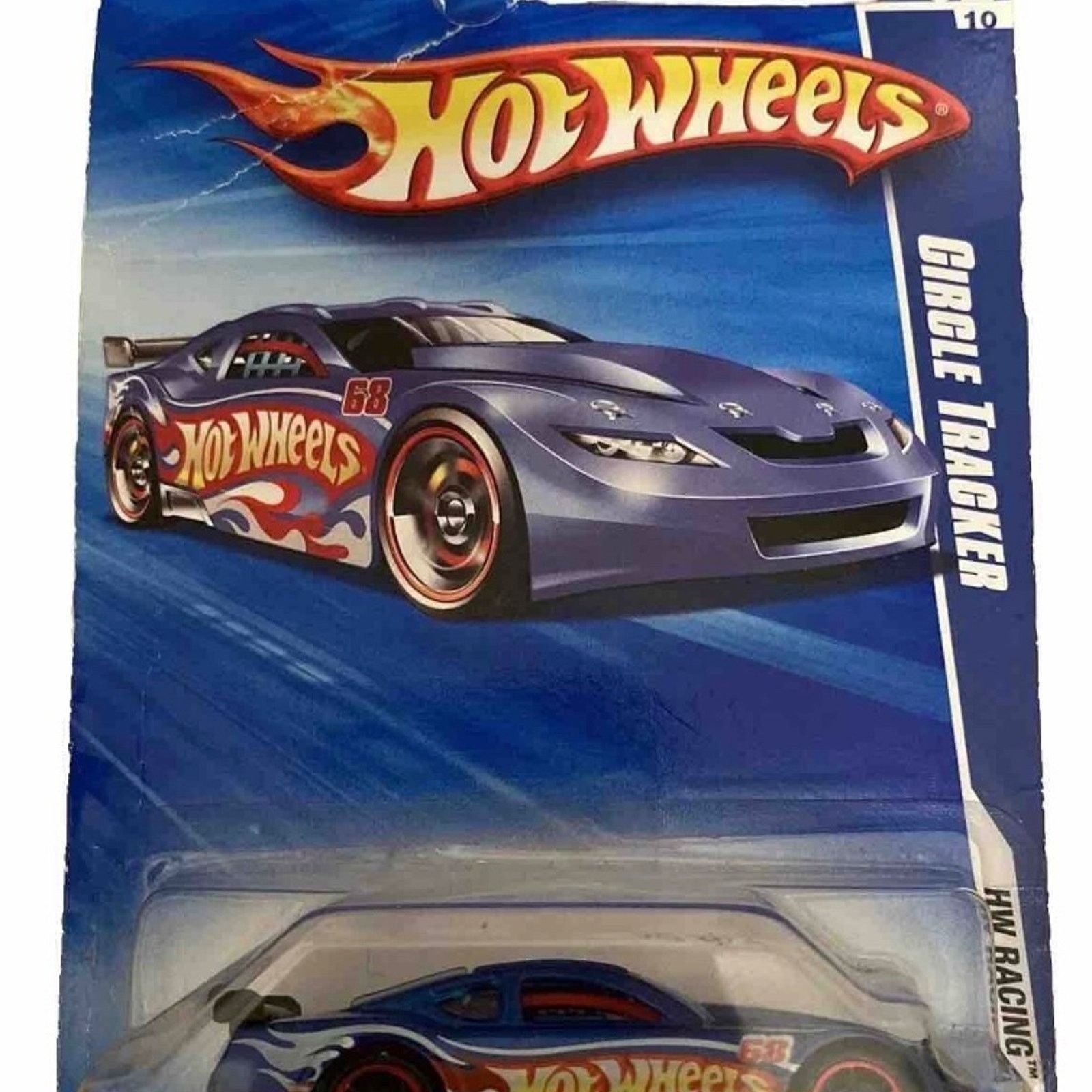 Other 2010 CIRCLE TRACKER HW RACING CAR 150/240 WITH RED RIM TIRES Size ONE SIZE - 1 Thumbnail