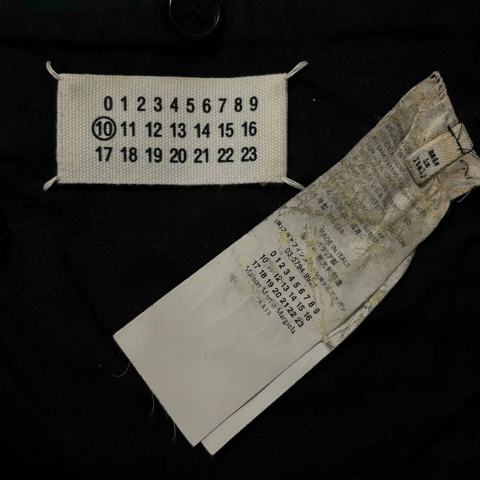 Maison Margiela Maison Margiela 2014 Wool-Leather Zip Jacket 48 Size US M / EU 48-50 / 2 - 6 Thumbnail