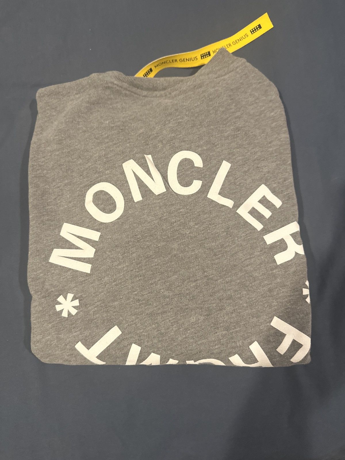 Fragment Design × Moncler MONCLER GENIUS 7 FRAGMENT HIROSHI FUJIWARA Cotton Sweatshirt Size US S / EU 44-46 / 1 - 2 Thumbnail
