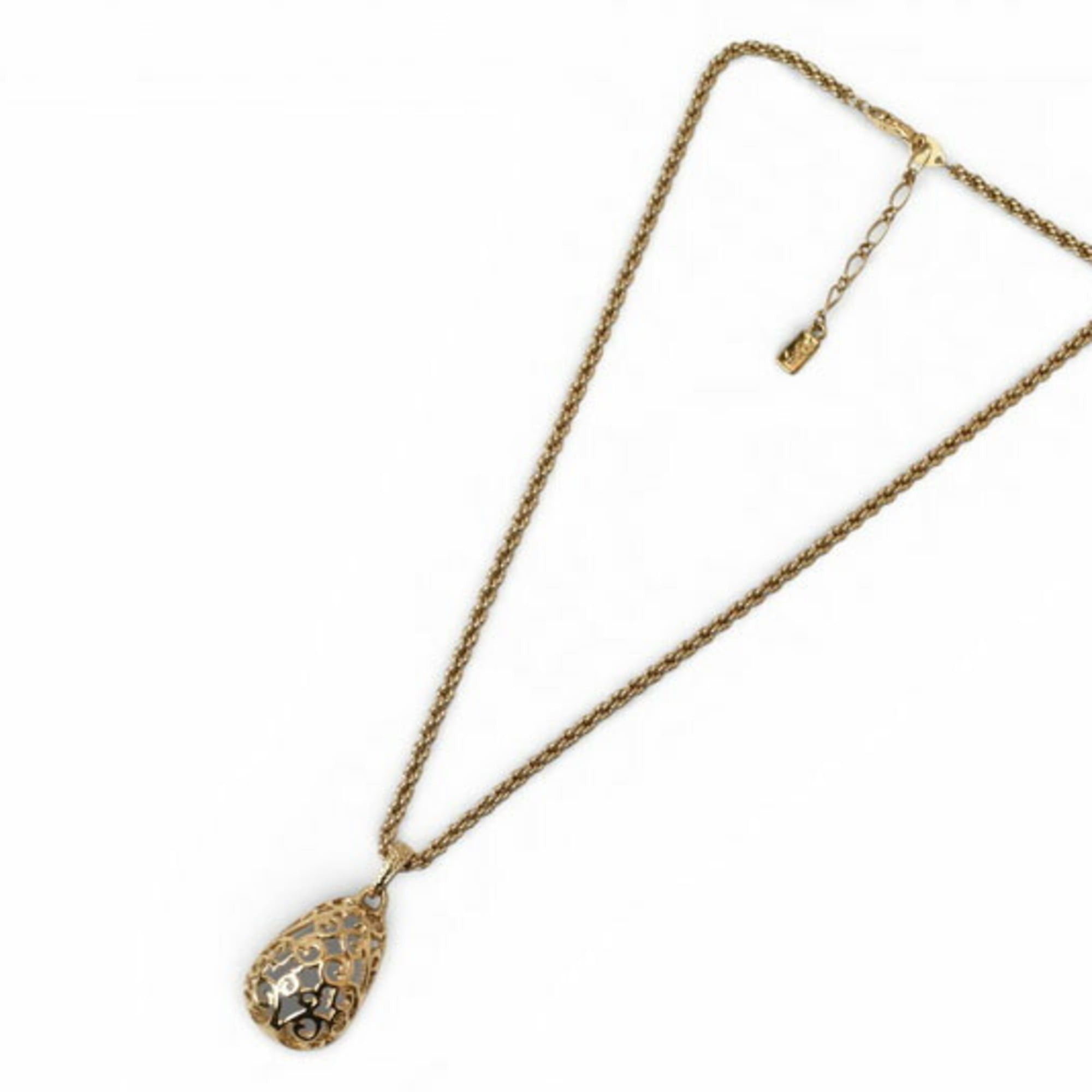 Yves Saint Laurent Yves Saint Laurent Saint Laurent necklace pendant unisex SAINT LAURENT gold plated motif YSL women's Size ONE SIZE - 1 Thumbnail