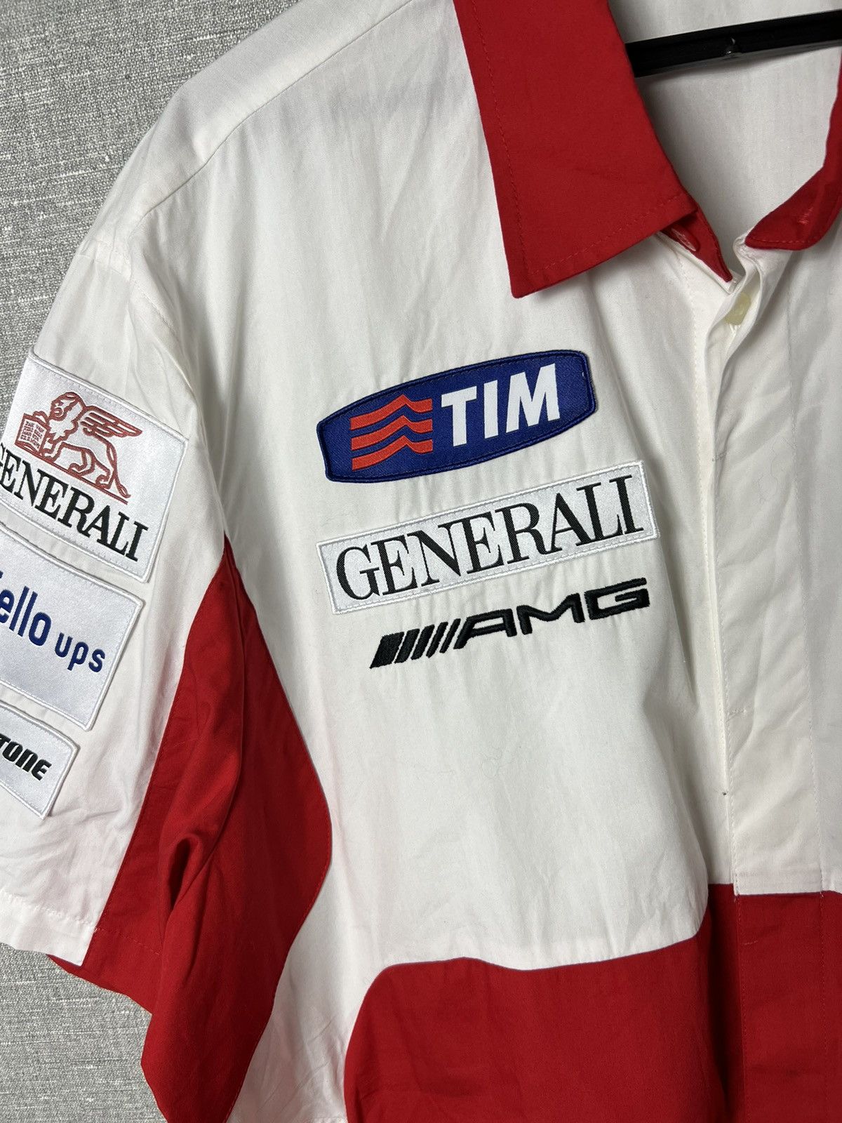 Puma Rare Puma Ducati AMG Racing Button Up Shirt Size US XL / EU 56 / 4 - 5 Thumbnail