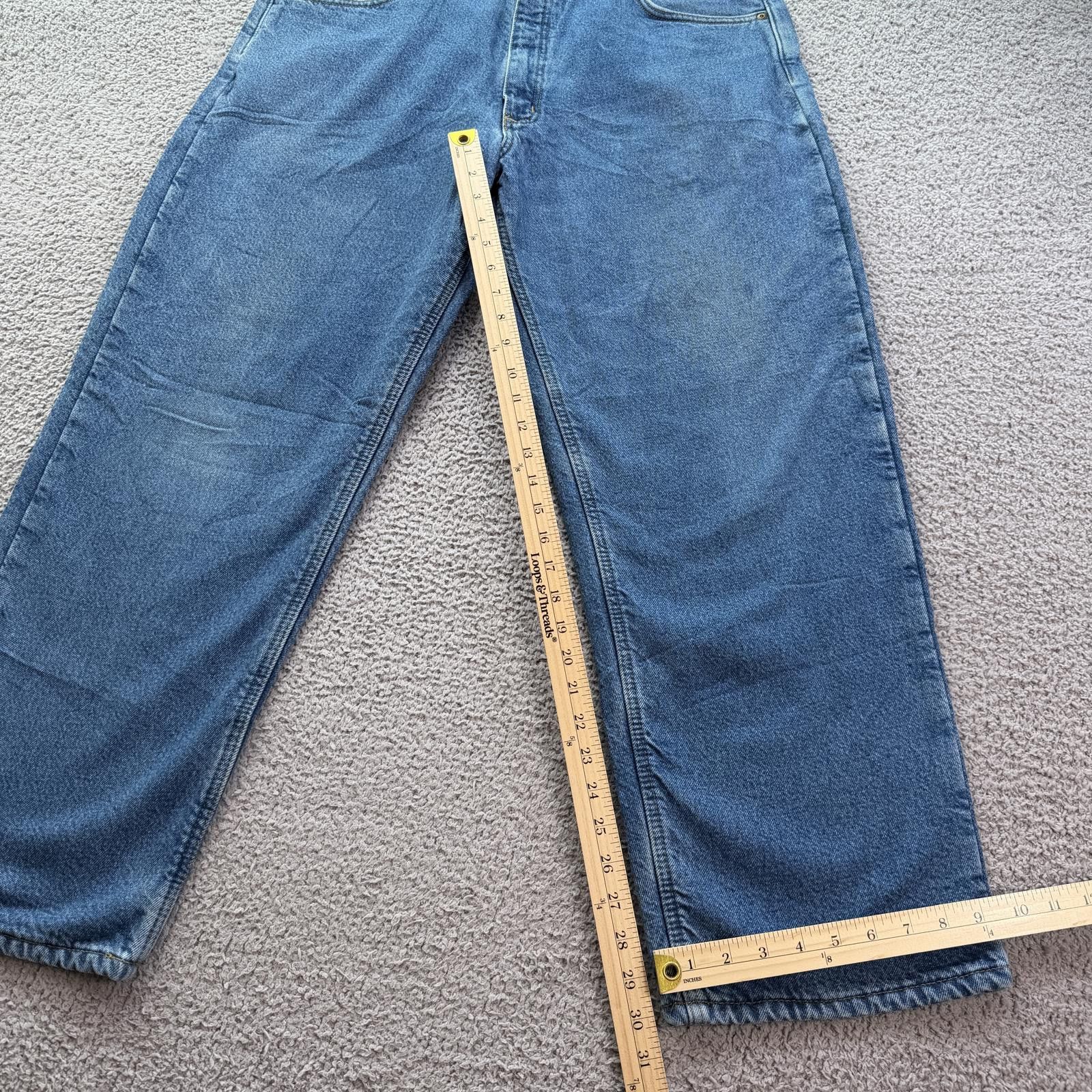 Carhartt Carhartt B15 DST Relaxed Fit Flannel Lined Denim Jeans 38x30 Size US 38 / EU 54 - 4 Thumbnail