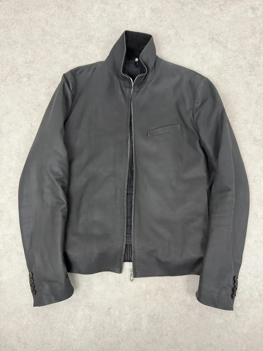Dior 2010s Dior Black Premium Lamb Leather Jacket Size US M / EU 48-50 / 2 - 5 Thumbnail