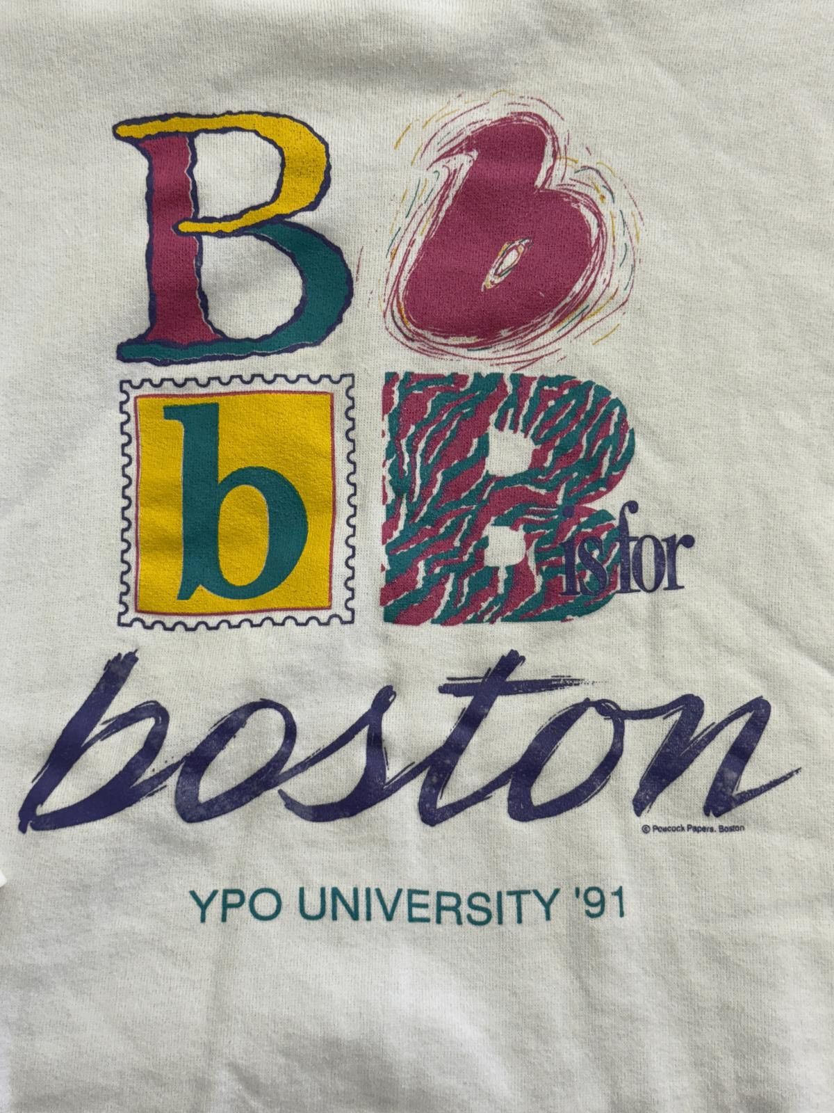 Other Vintage YPO University Merch Crewneck Bis for Boston 1991 -L Size US L / EU 52-54 / 3 - 4 Thumbnail