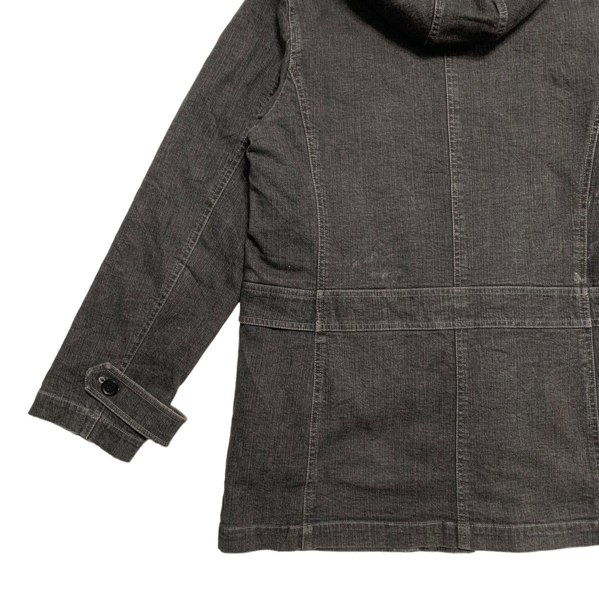 Sonia Rykiel Sonia Rykiel Hooded Denim Jacket Size S / US 4 / IT 40 - 10 Thumbnail