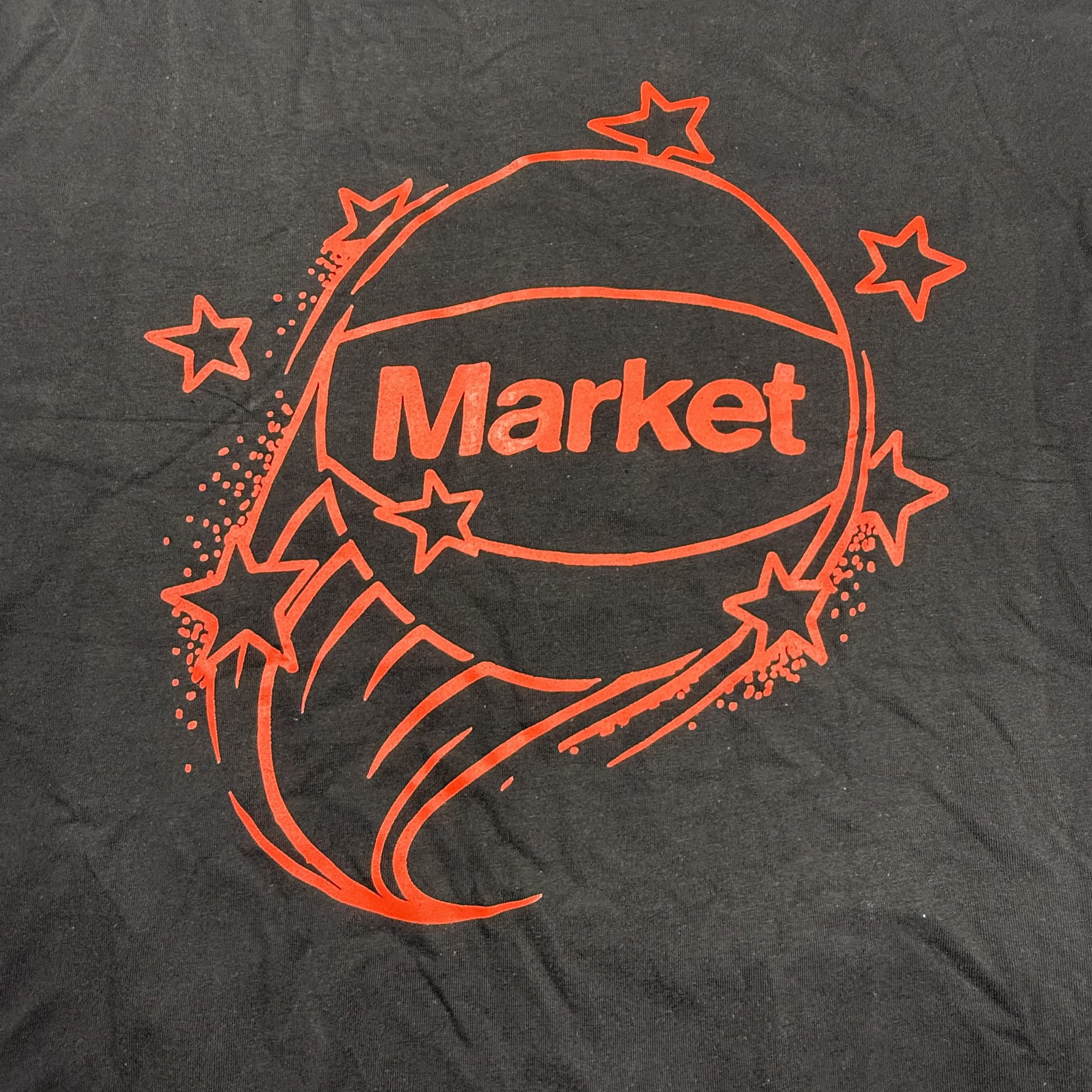 Market Market Mens Black Basketball Stars Graphic T-Shirt XL Size US XL / EU 56 / 4 - 2 Thumbnail