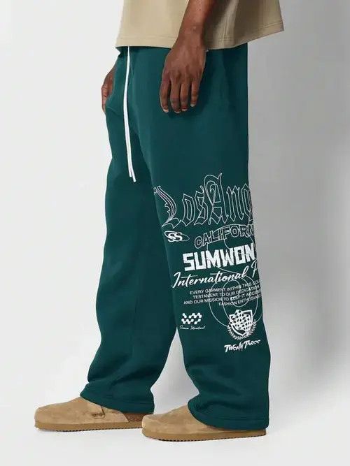Jean Oversized straight Y2K Sweatpants Size US 32 / EU 48 - 6 Thumbnail