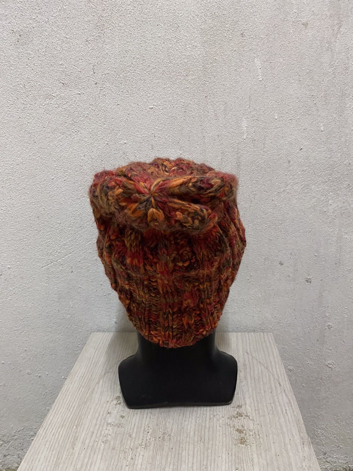 Japanese Brand × Kapital × Vintage Japanese Brand Rare Design Crochet Beanie Hat Size ONE SIZE - 4 Thumbnail