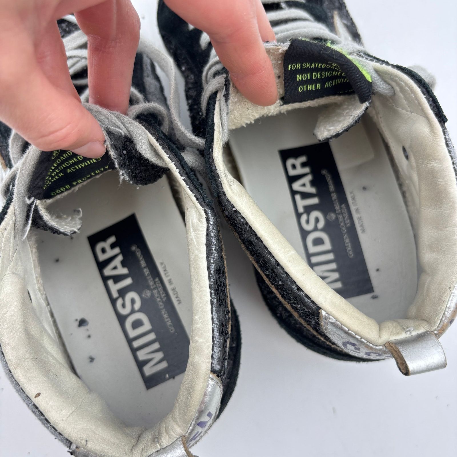 Golden Goose Golden Goose Glitter Midstar Shoes Sneakers Women's 39 US 9 Size US 9 / IT 39 - 8 Thumbnail